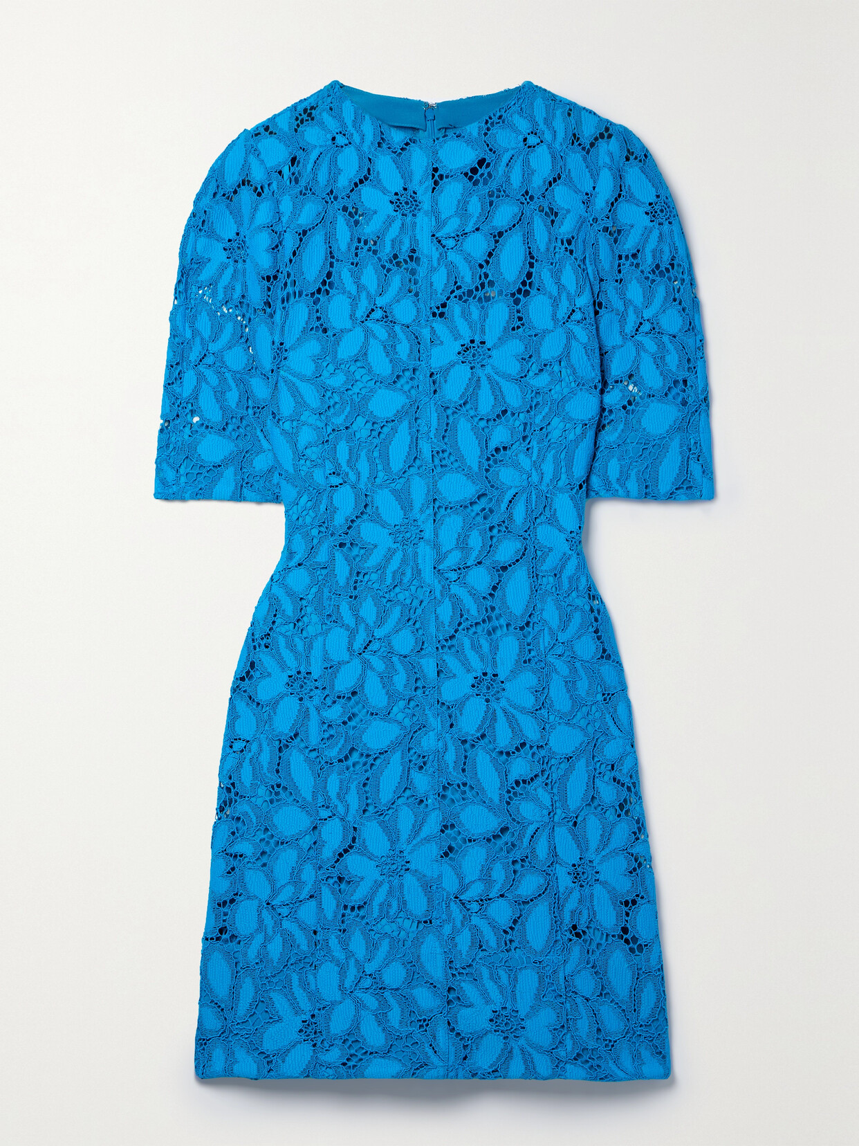 Proenza Schouler - Corded Lace Mini Dress - Blue