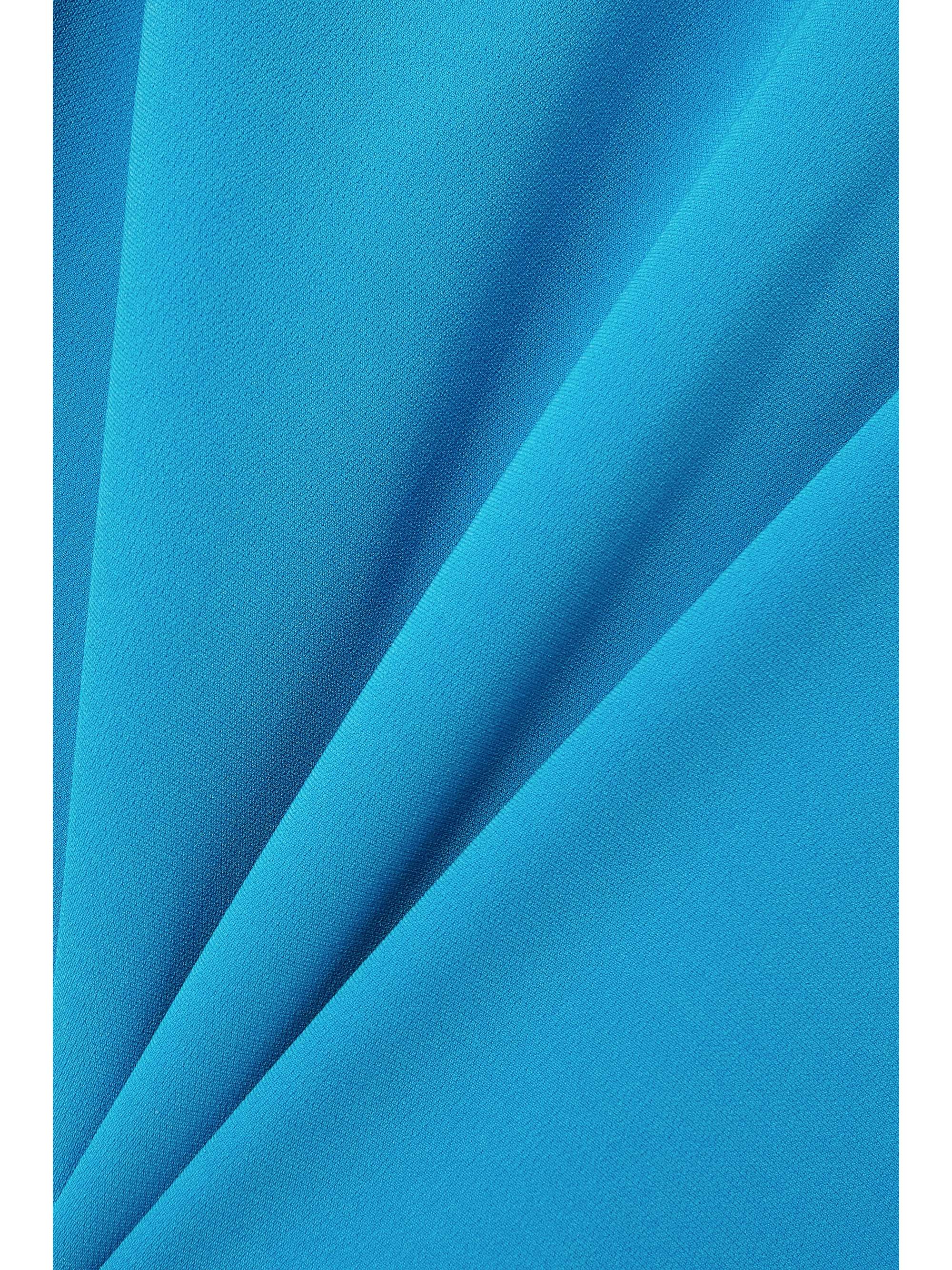 PROENZA SCHOULER Open-back draped crepe maxi dress