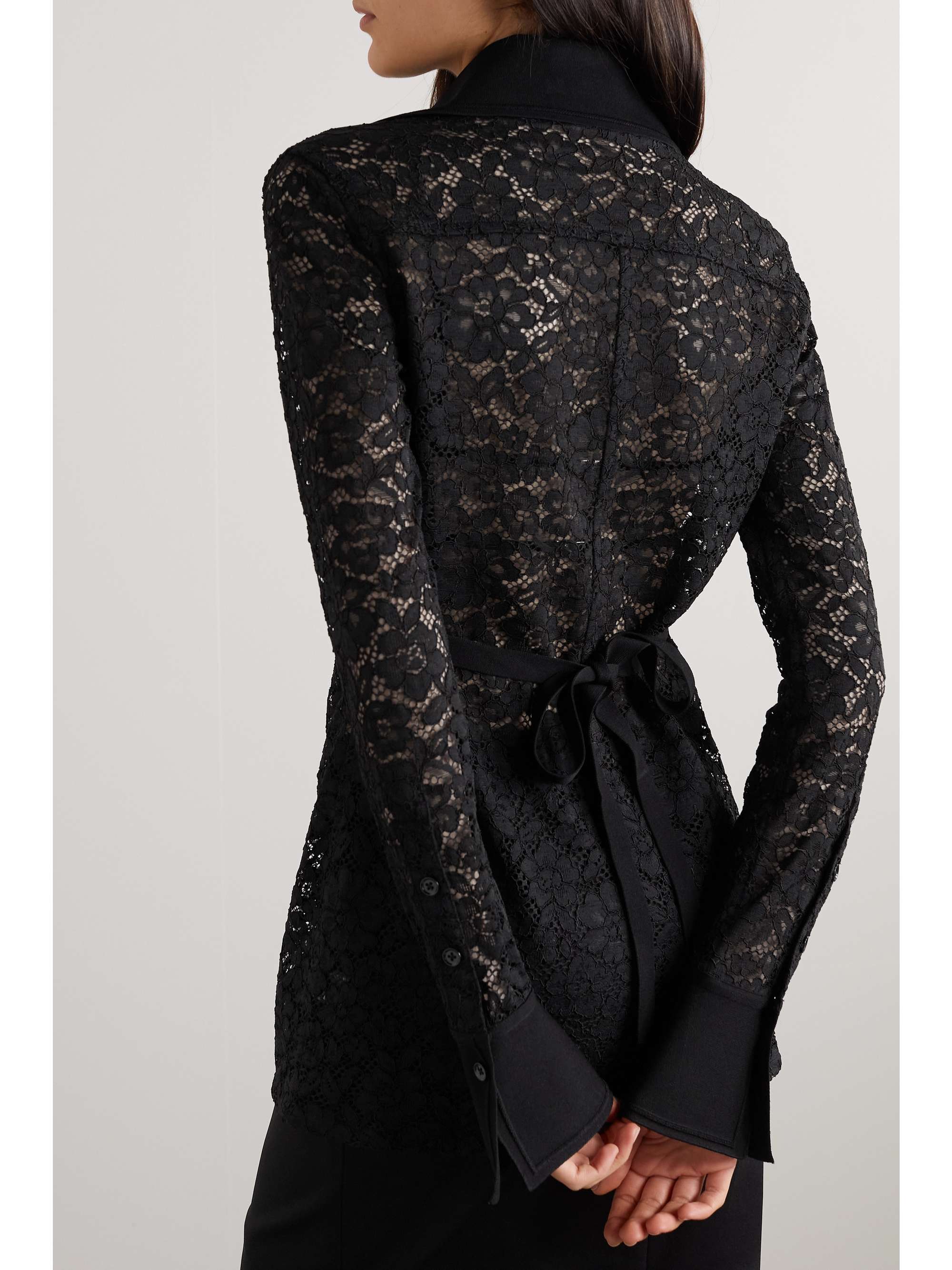 PROENZA SCHOULER Corded lace shirt