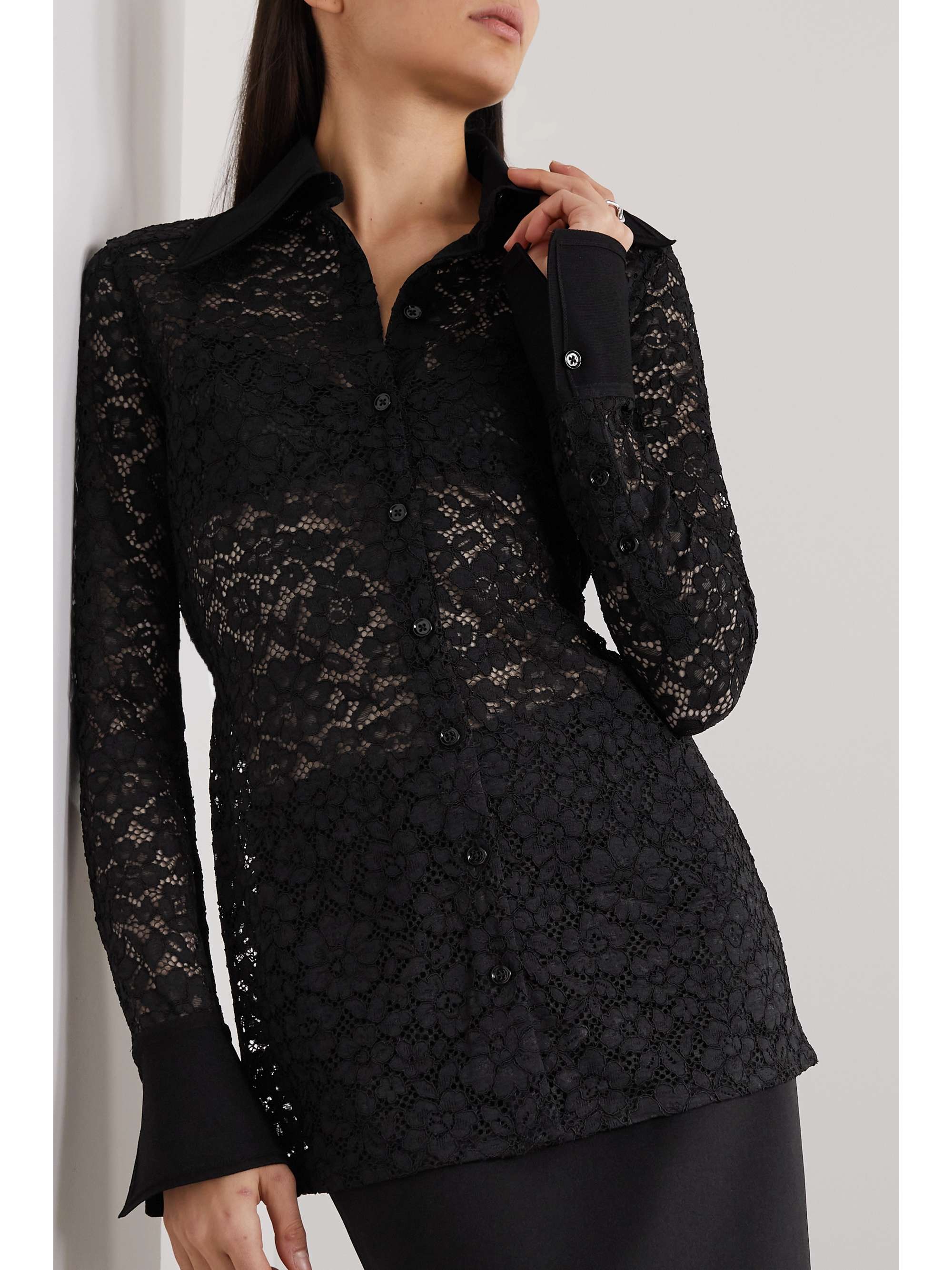 PROENZA SCHOULER Corded lace shirt
