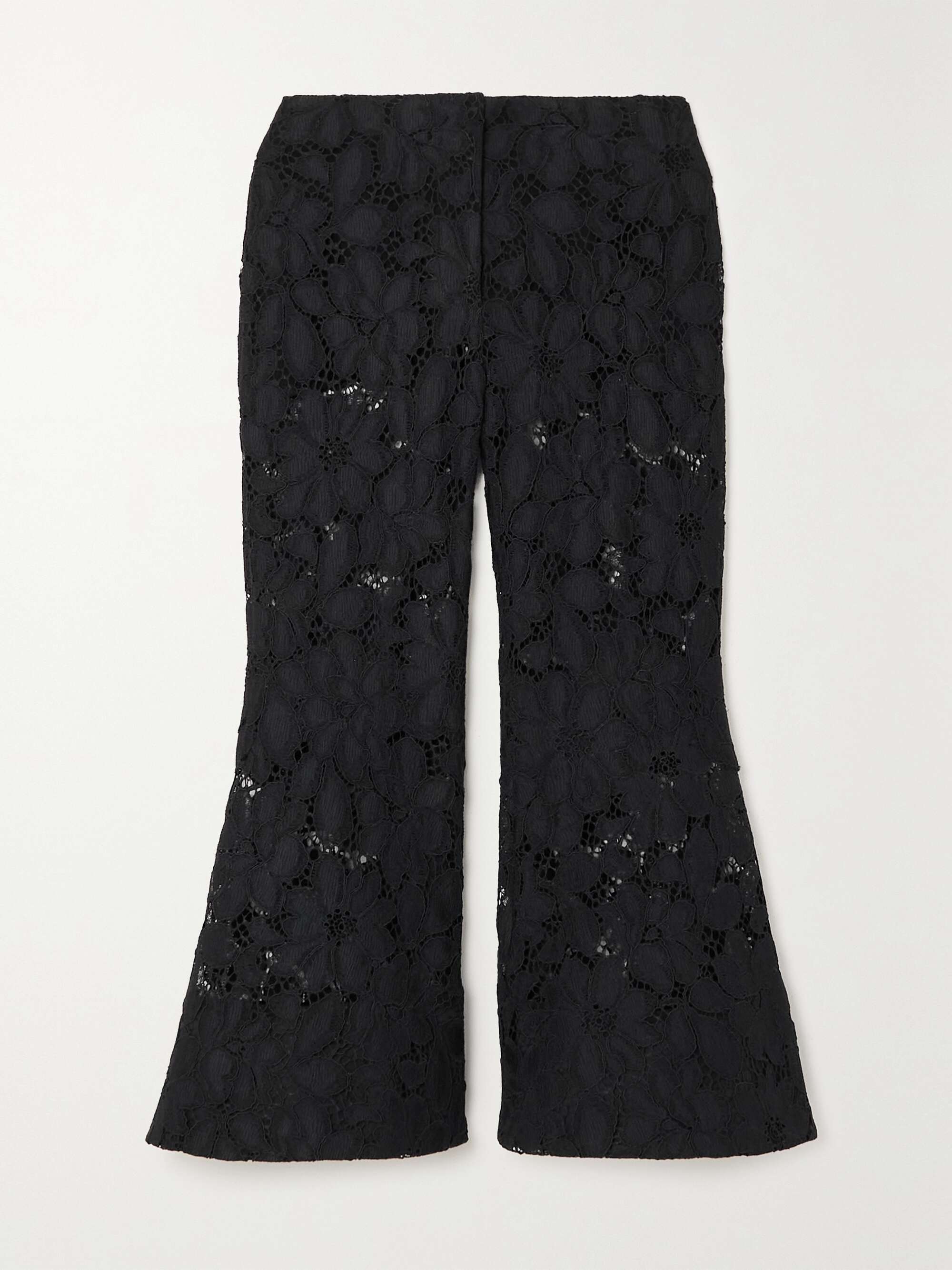 Lace Flared Trousers 