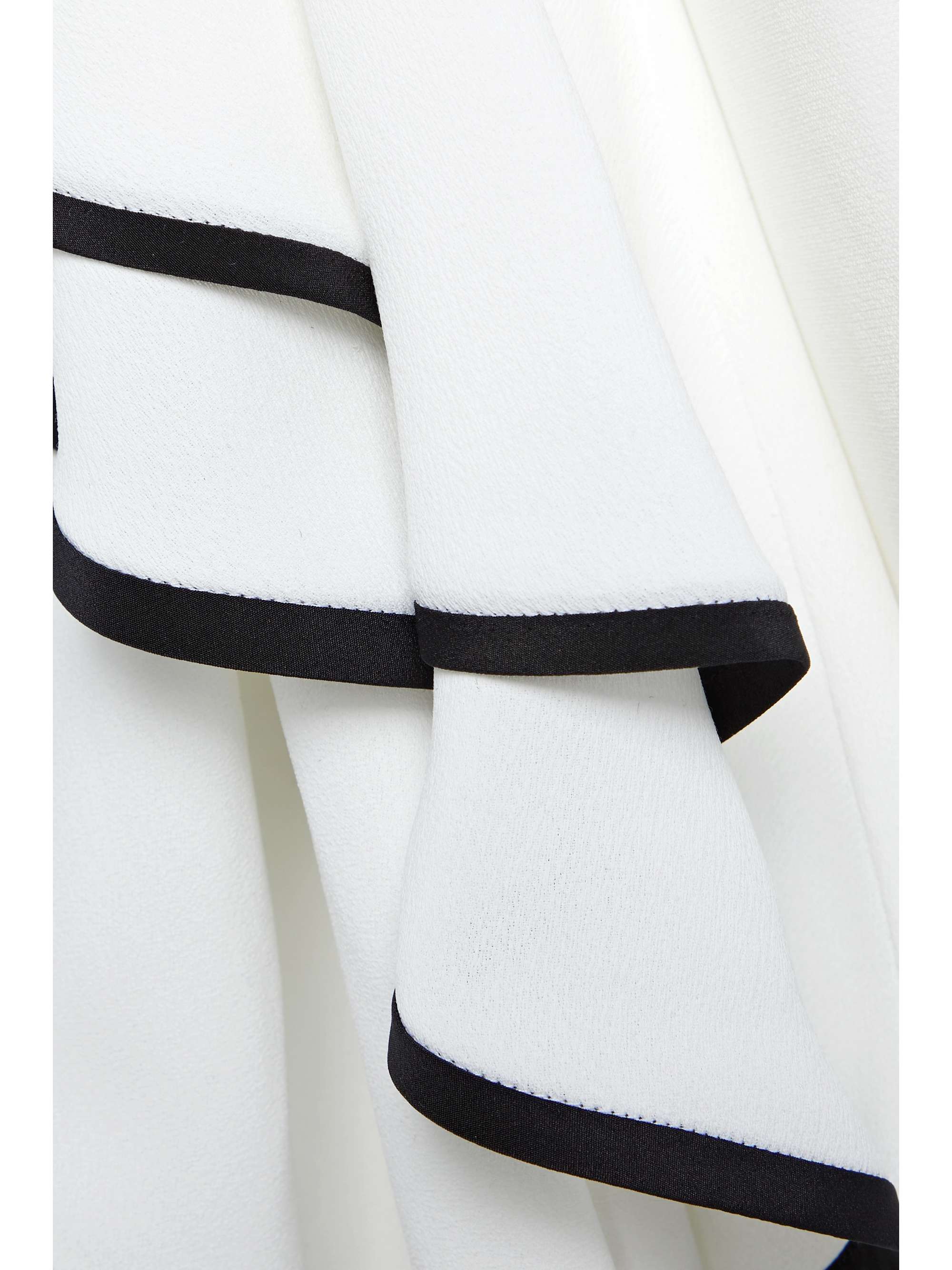 PROENZA SCHOULER Ruffled stretch-crepe mini dress