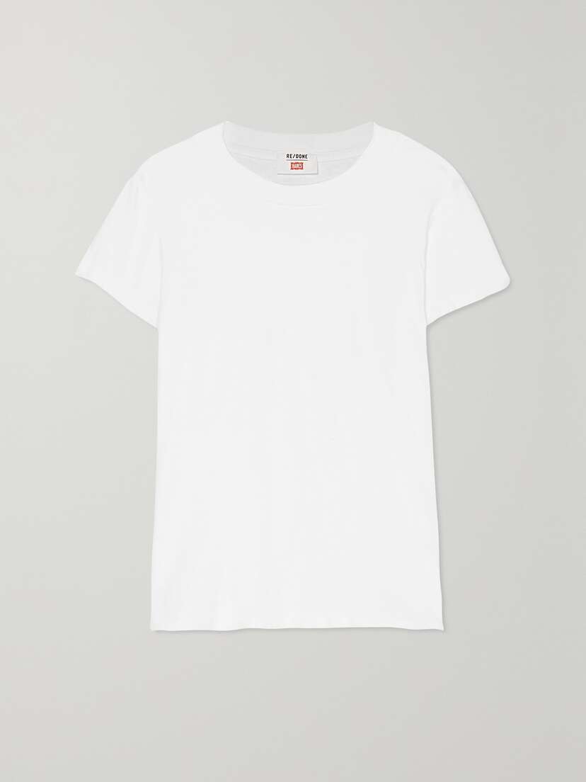 RE/DONE + Hanes 1960s Cotton-jersey T-shirt