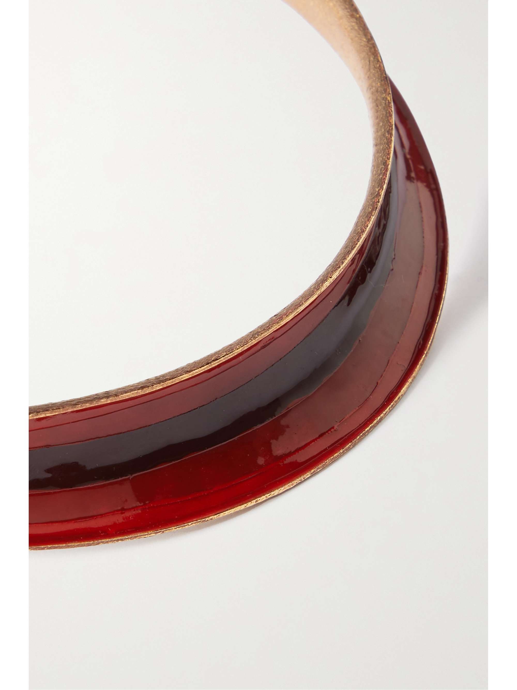 ETRO Gold-tone and enamel choker