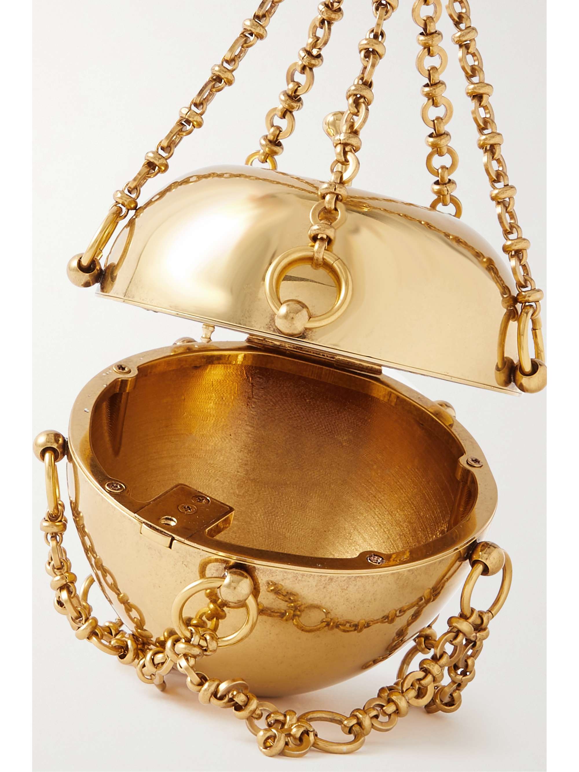 ETRO Gold-tone clutch