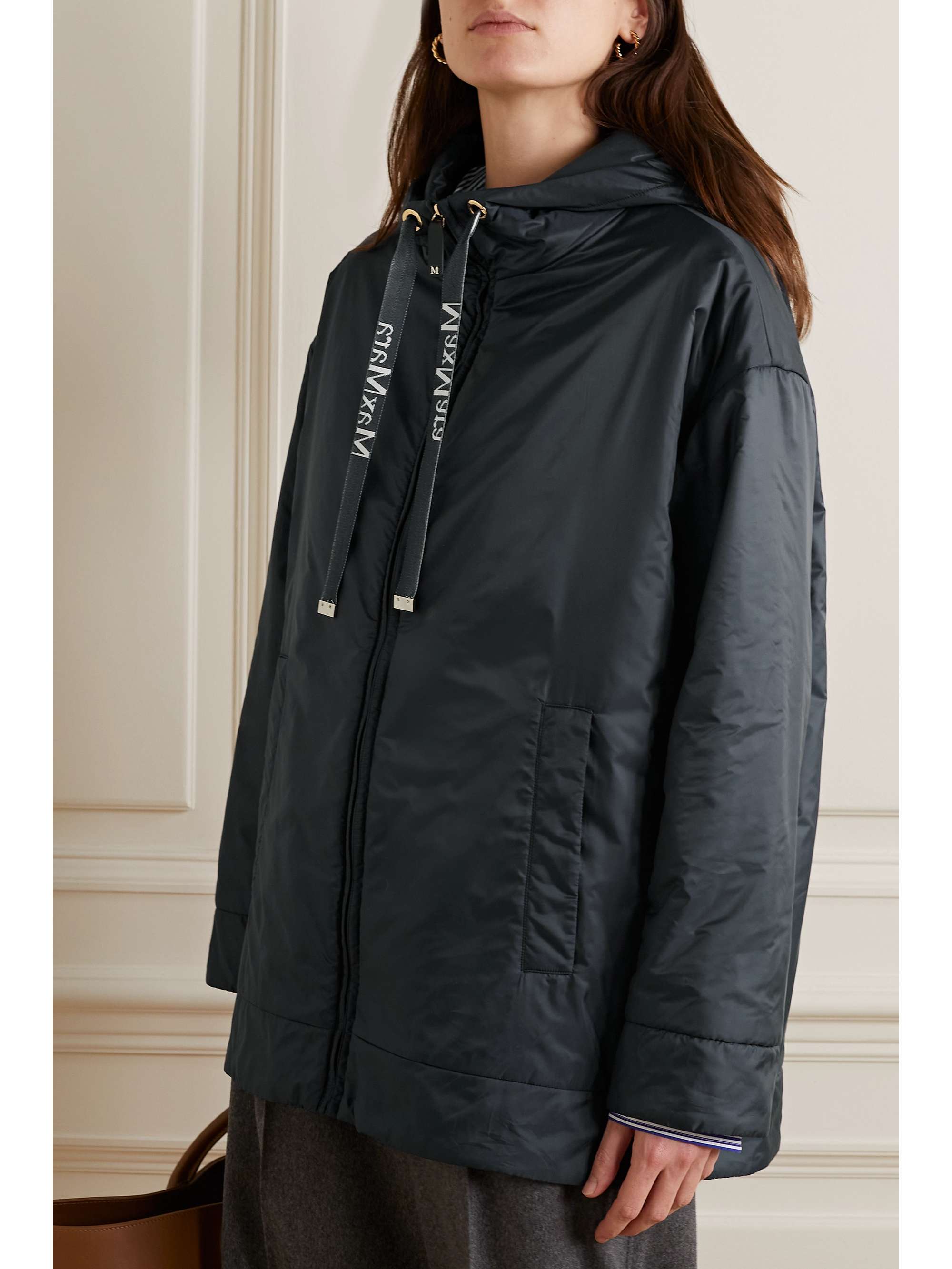 MAX MARA Cube hooded padded shell jacket