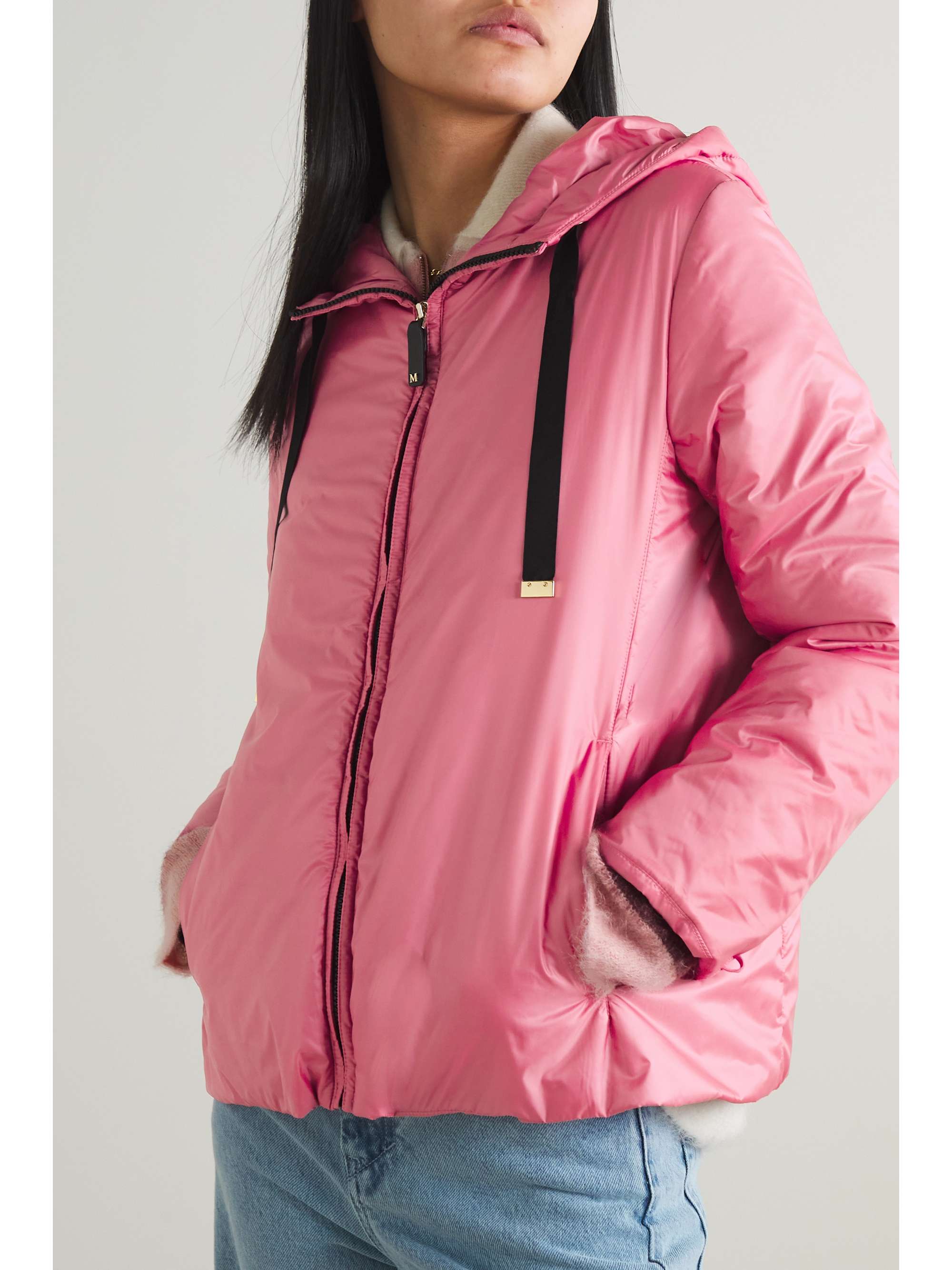 MAX MARA Cube hooded padded shell jacket
