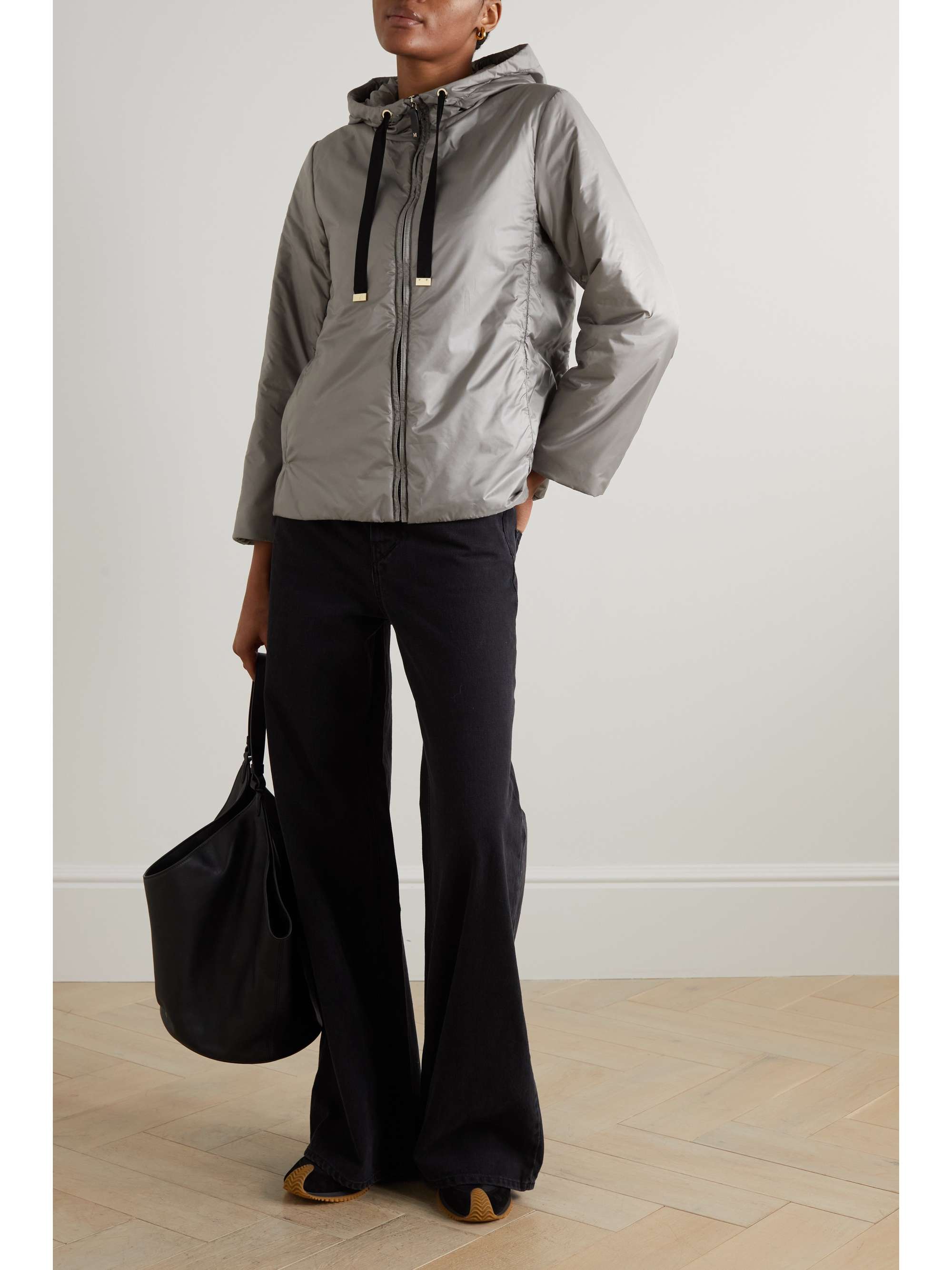 MAX MARA Cube hooded padded shell jacket