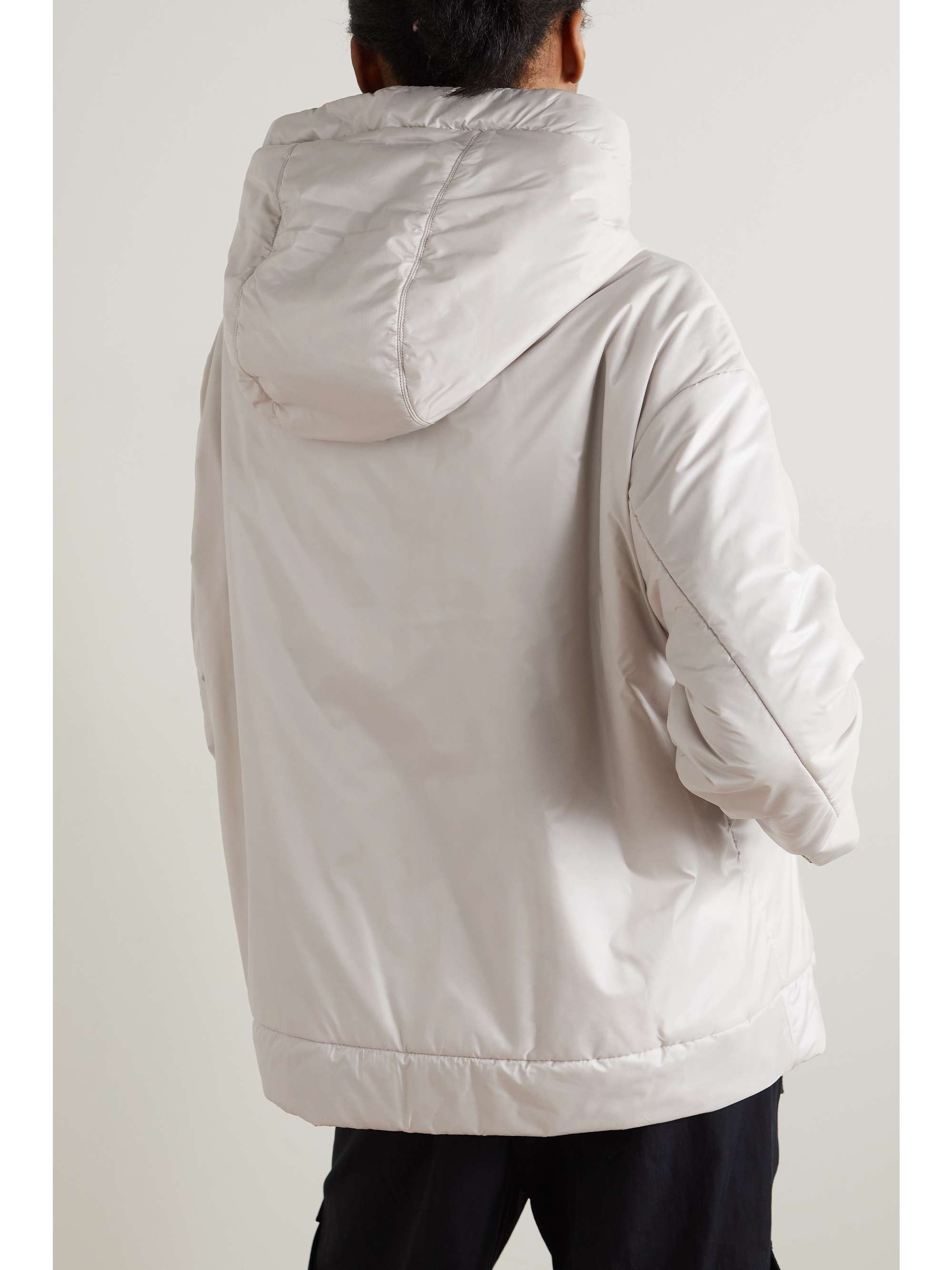 MAX MARA Cube Greenbox hooded padded shell jacket