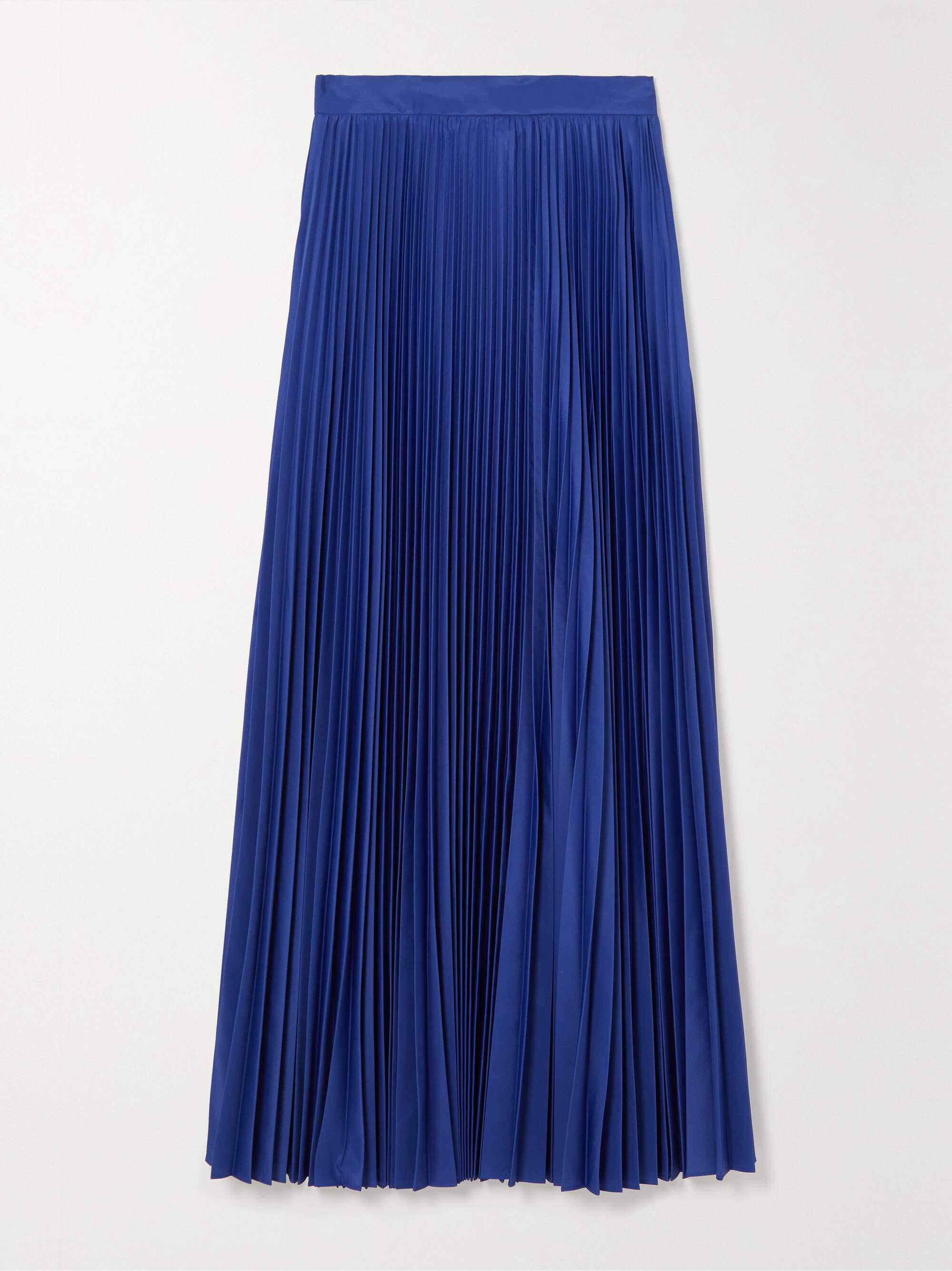 MAX MARA Calte pleated taffeta maxi skirt | NET-A-PORTER