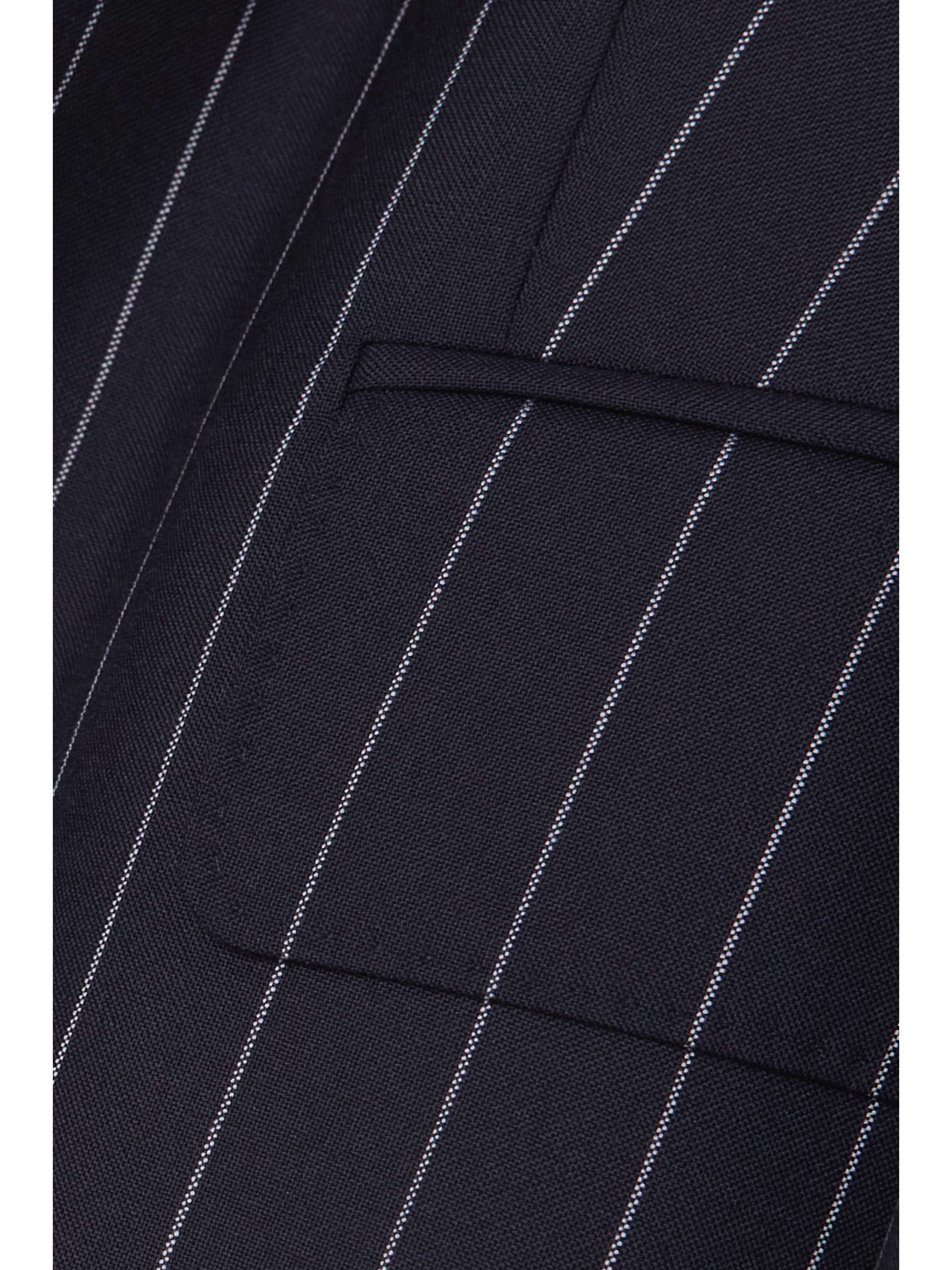 MAX MARA Galosce pinstriped wool blazer