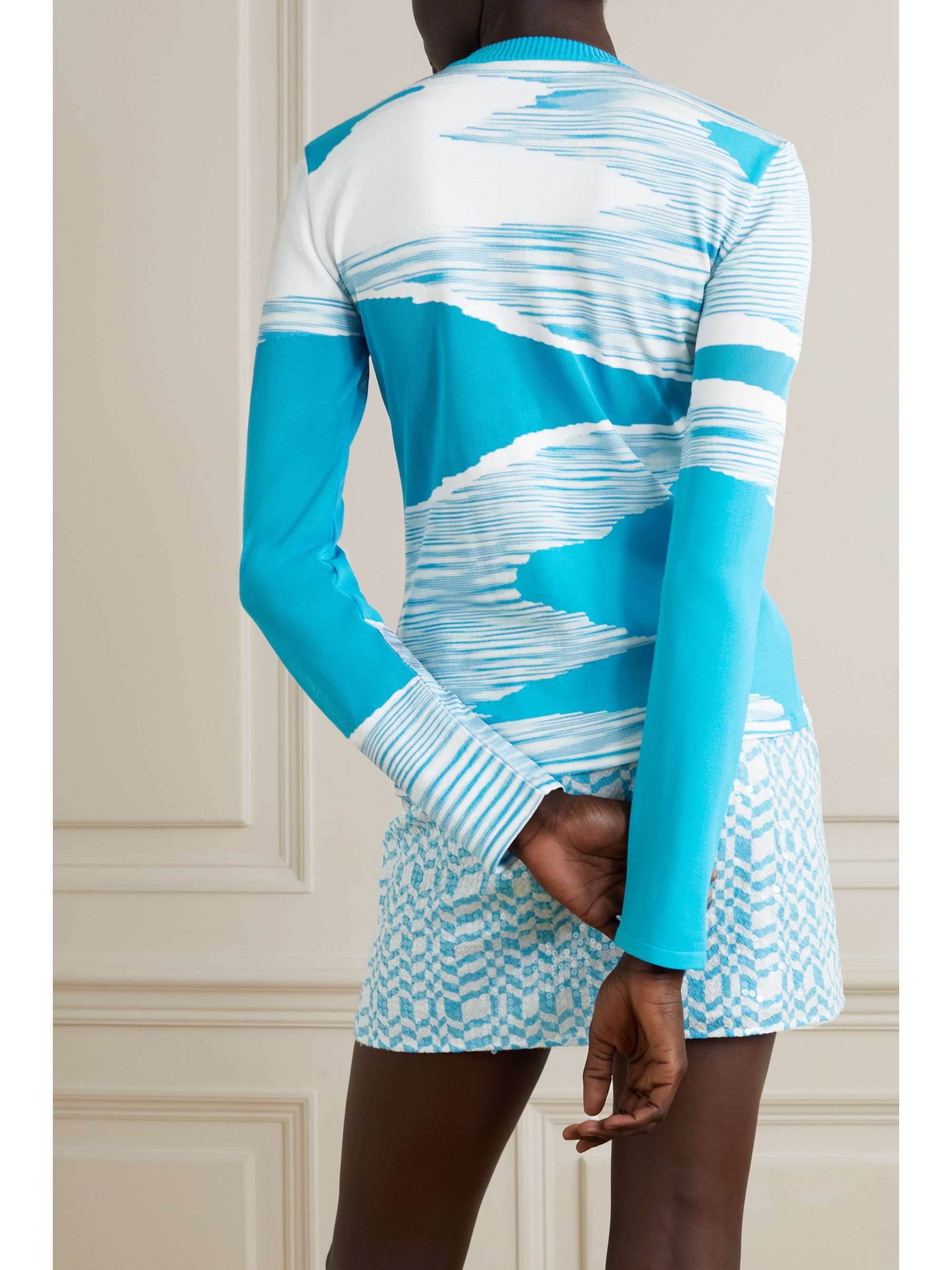 MISSONI Intarsia-knit cardigan