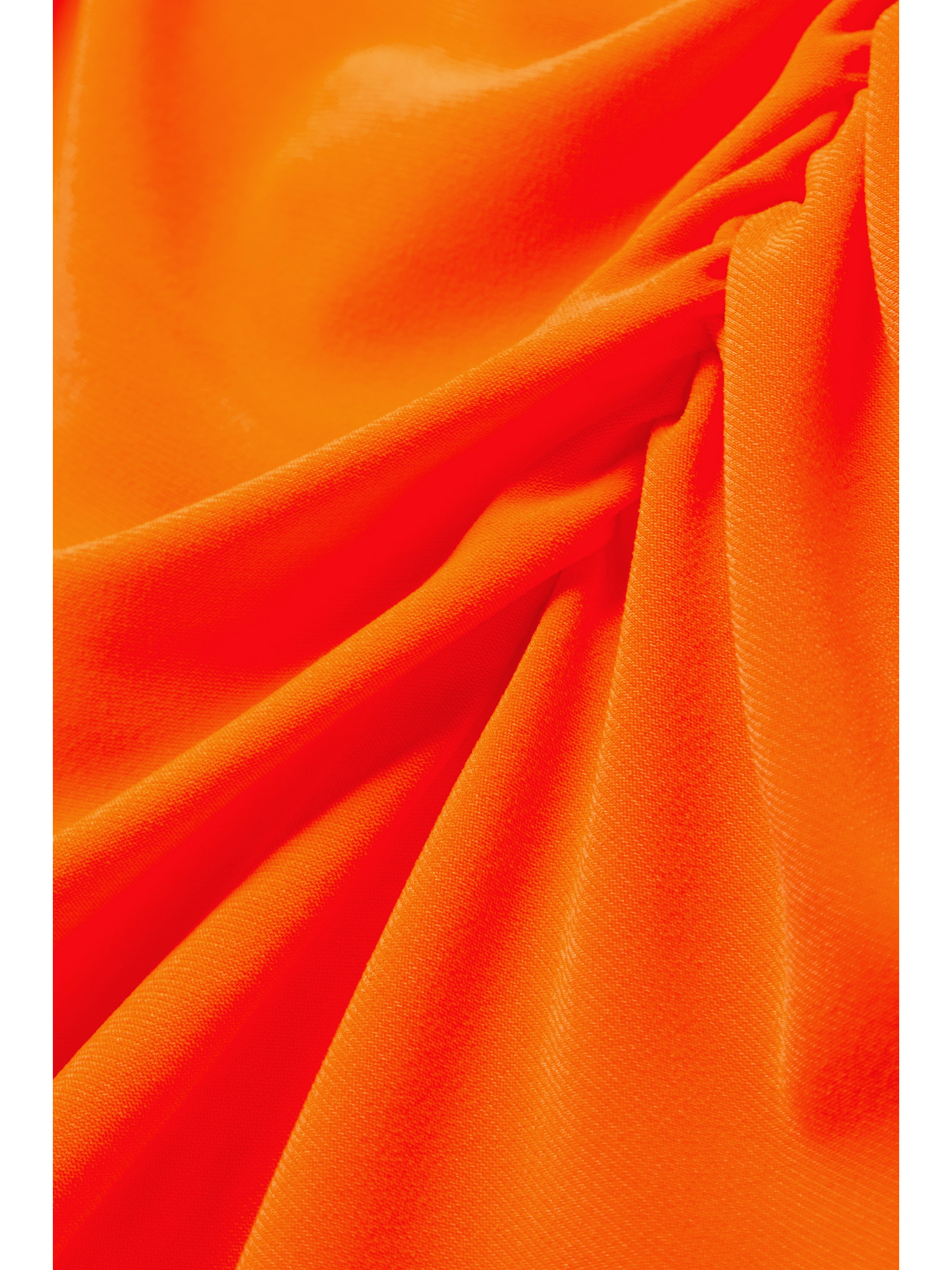Norma Kamali Pickleball strapless ruched stretch-jersey mini dress thumbnail