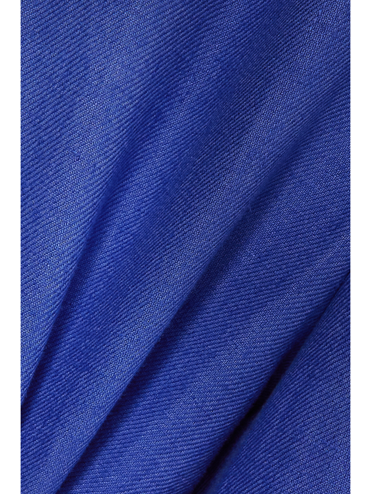 Shop Loro Piana Antigua Linen-twill Wide-leg Pants In Blue