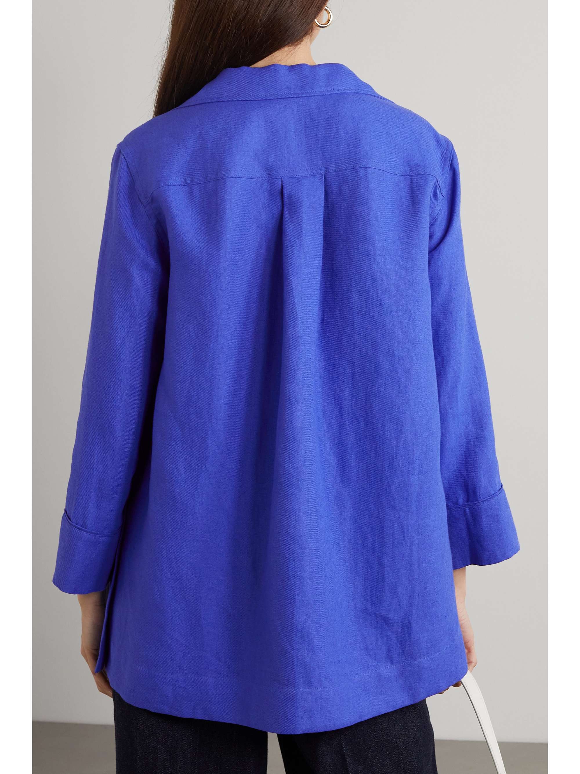 LORO PIANA Antigua linen-twill shirt