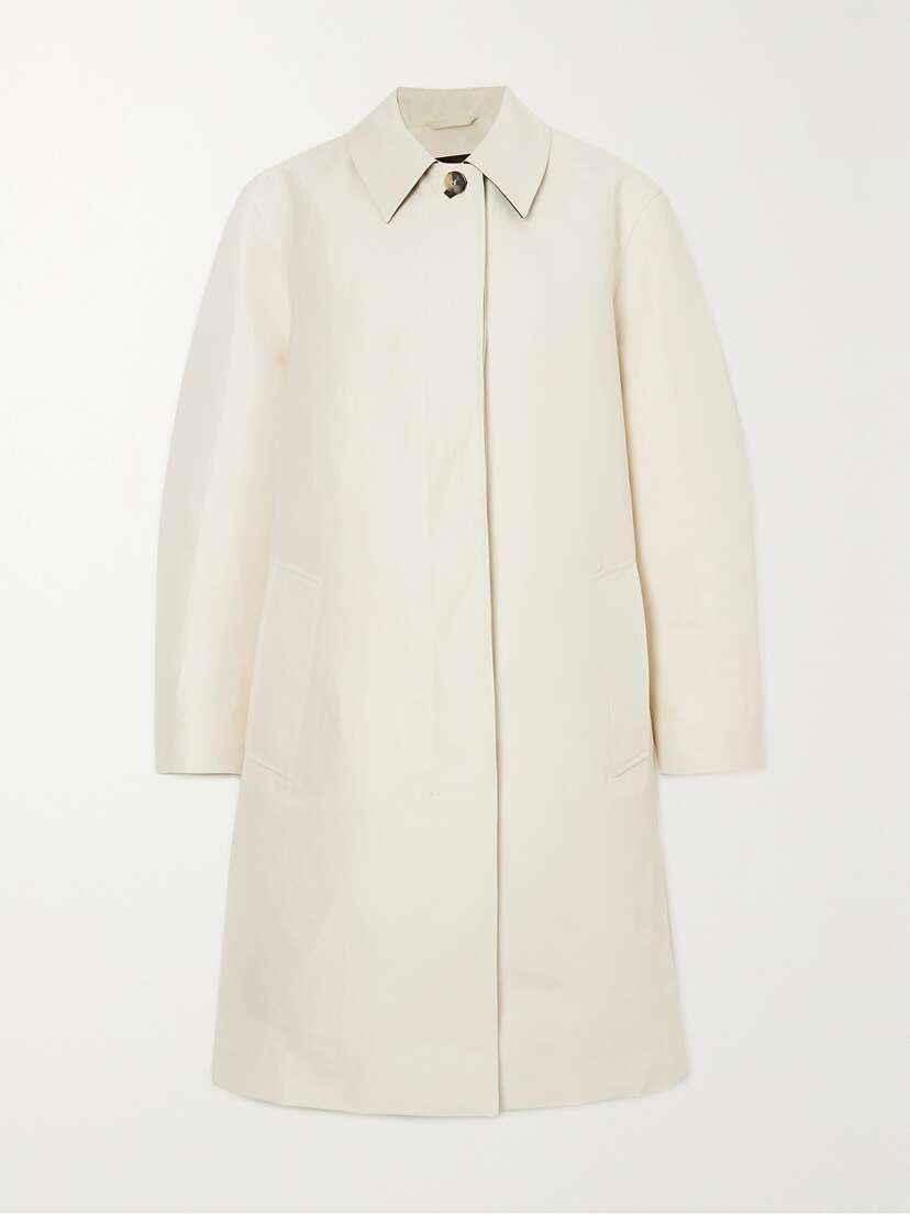 Loro Piana Cotton And Linen-blend Coat
