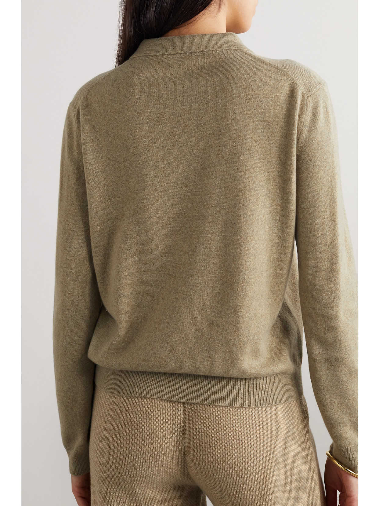 Shop Loro Piana Cashmere Sweater In Neutrals