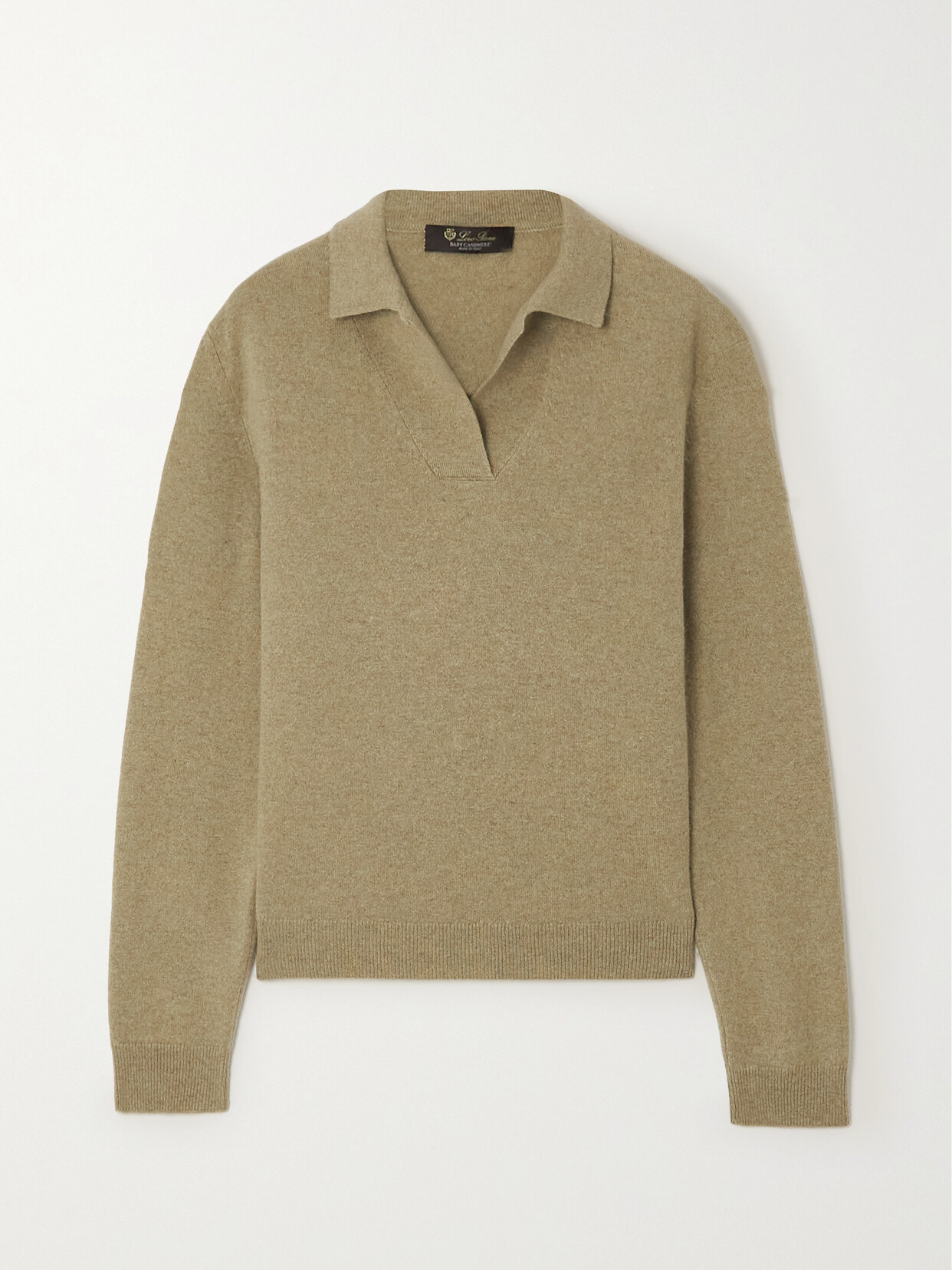 Loro Piana Cashmere Sweater In Neutrals