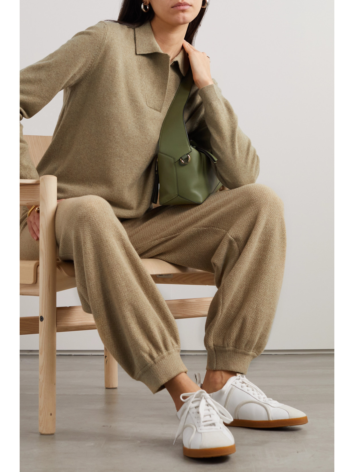 Loro Piana Cashmere Sweater In Neutrals