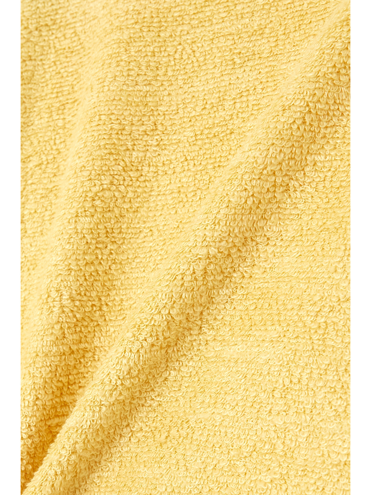 Loro Piana Linen-terry Shorts In Yellow