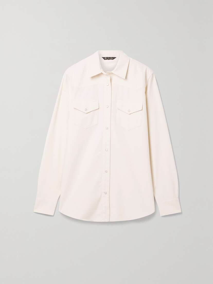 Loro Piana Cotton-chambray Shirt