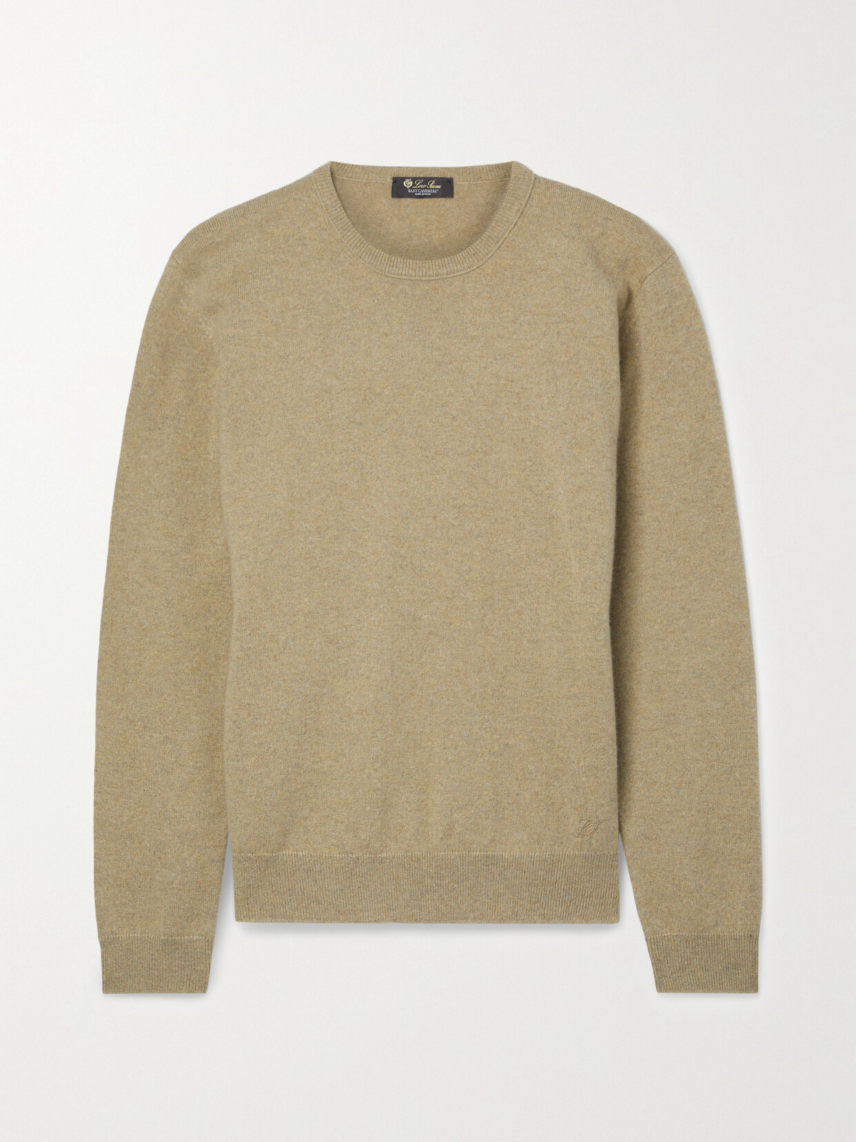 Loro Piana - Embroidered Cashmere Sweater - Neutrals