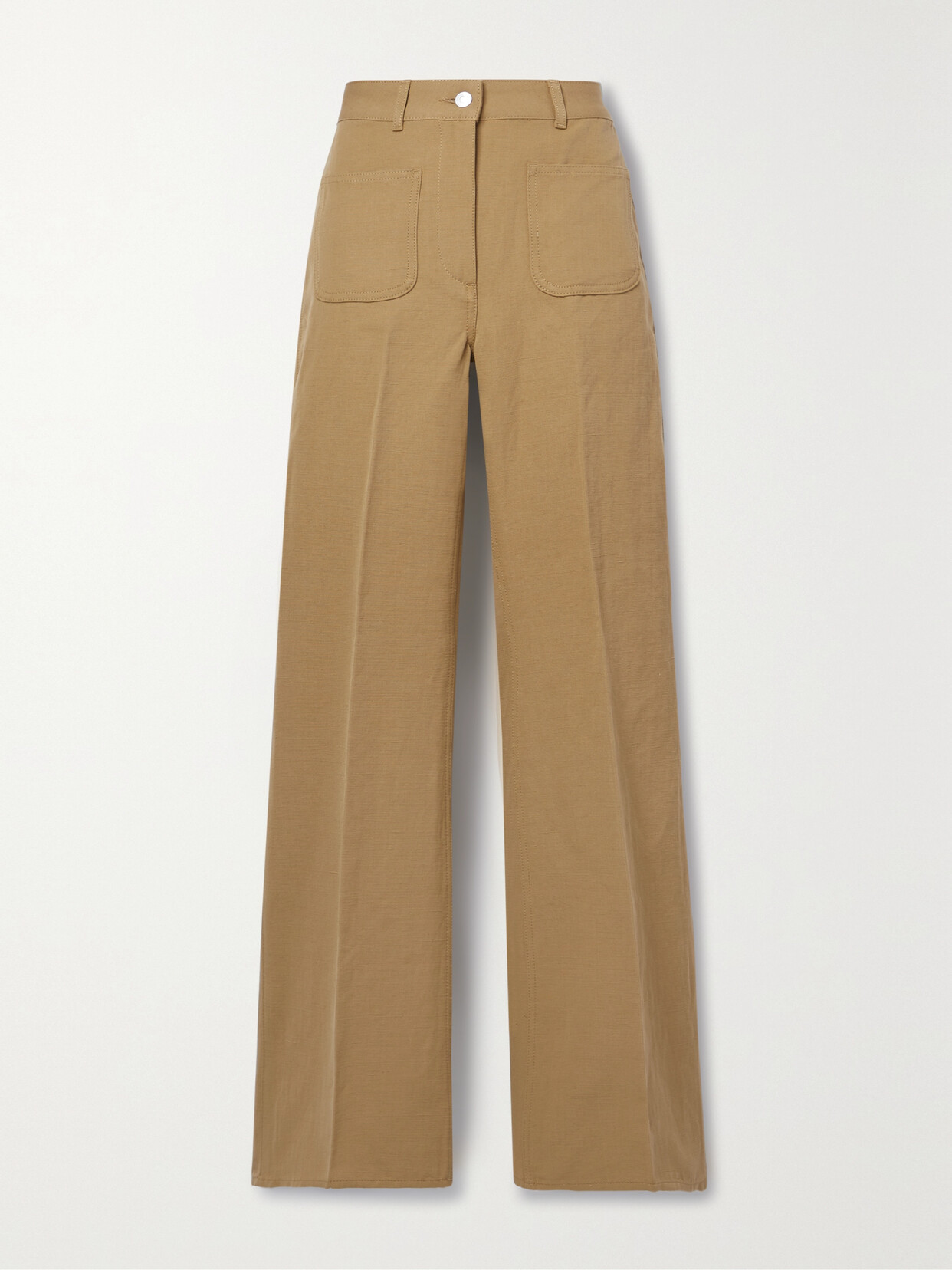 Loro Piana - Danbeth Linen And Cotton-blend Canvas Straight-leg Pants - Brown