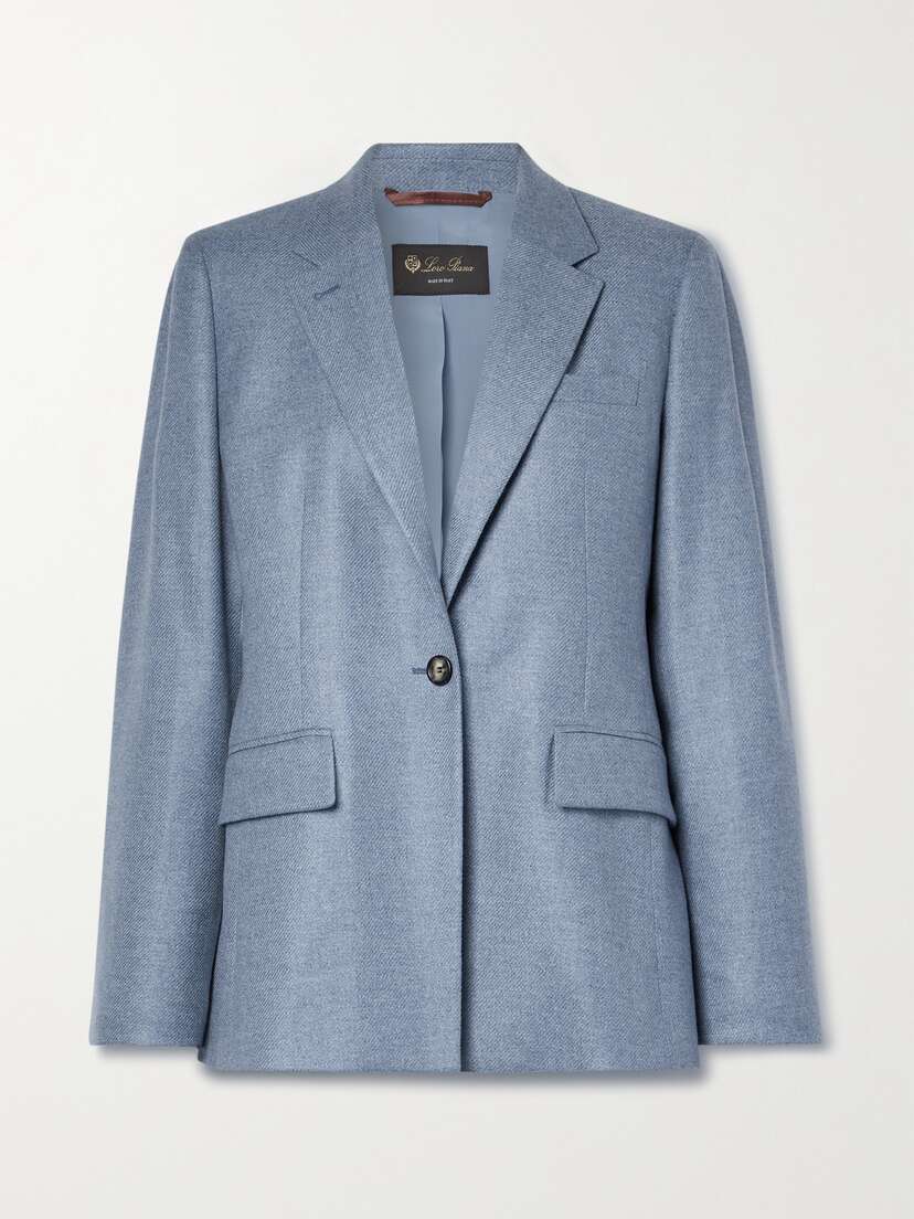 Loro Piana Dorina Cashmere-flannel Blazer