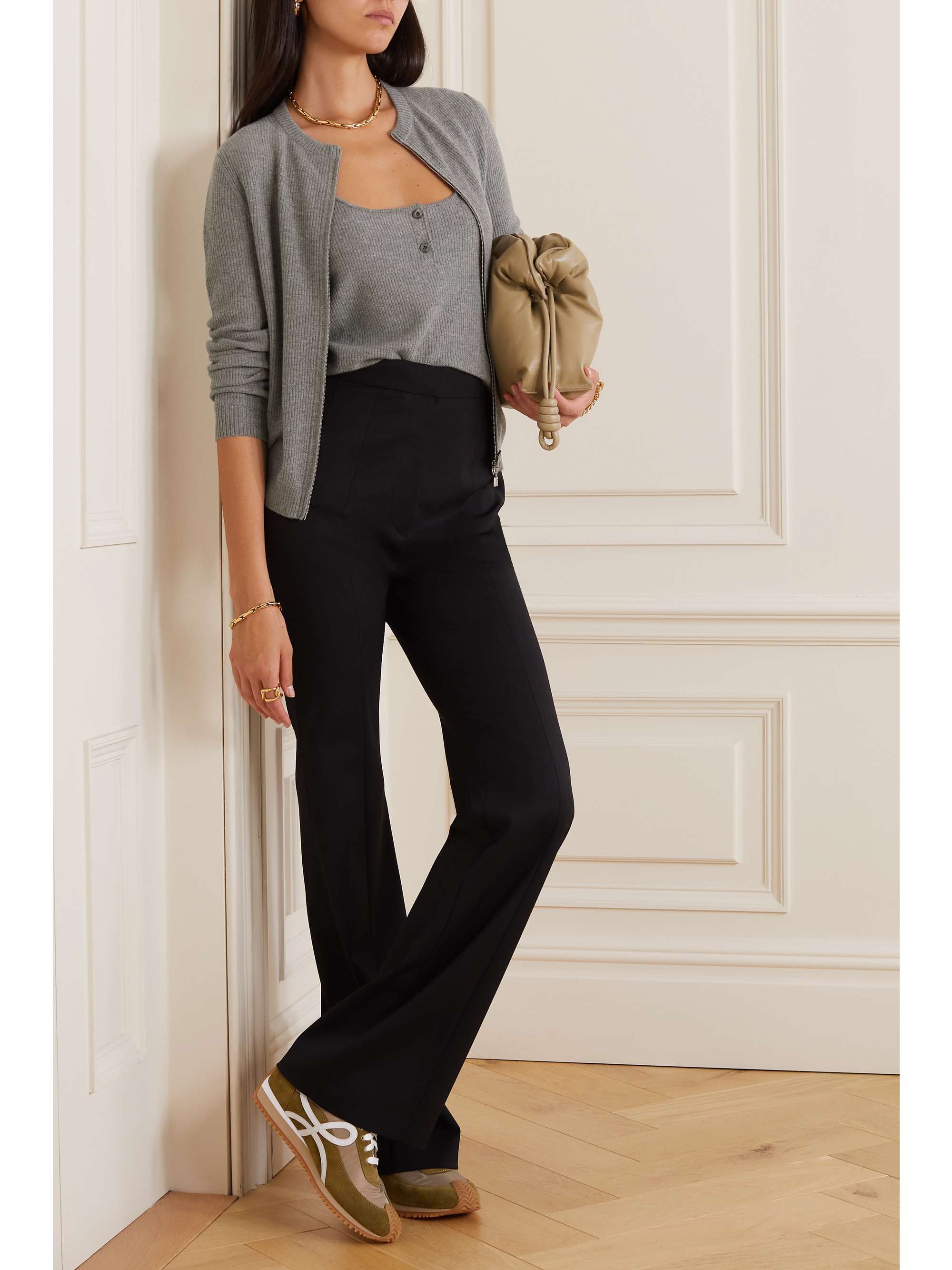 LORO PIANA Vinci ribbed cashmere cardigan | NET-A-PORTER