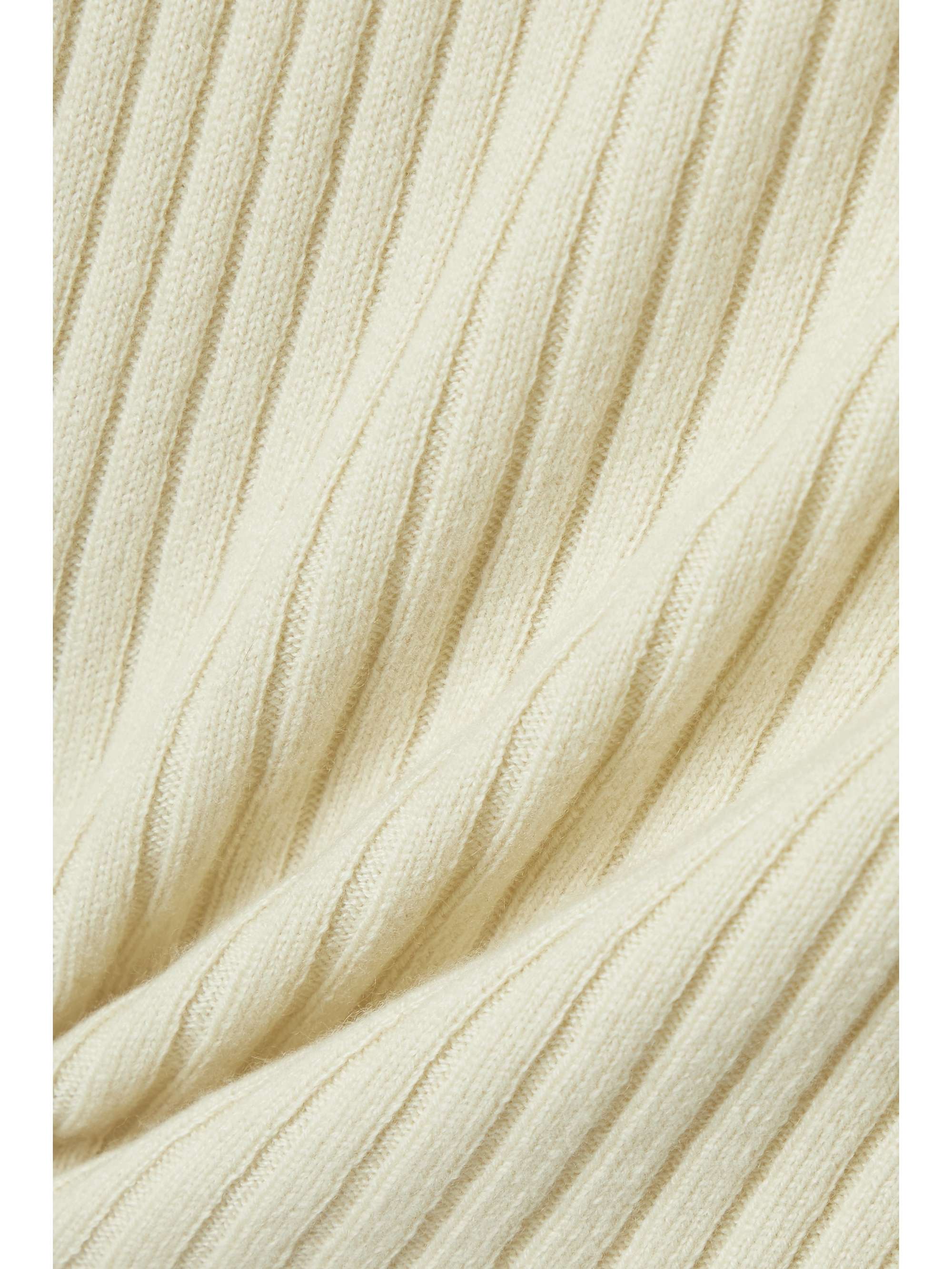 LORO PIANA Ribbed cashmere sweater