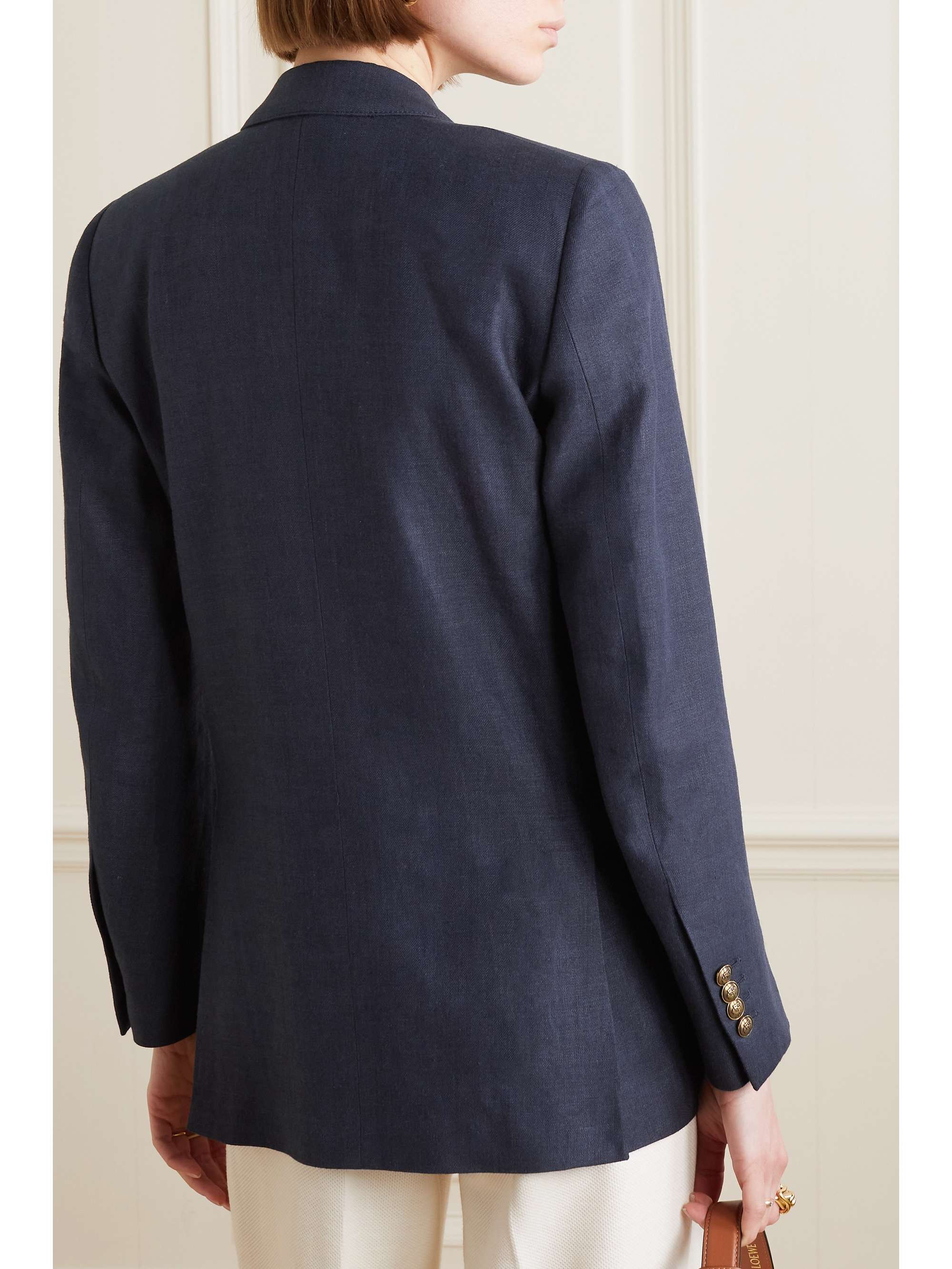 LORO PIANA Aurora linen and wool-blend twill blazer