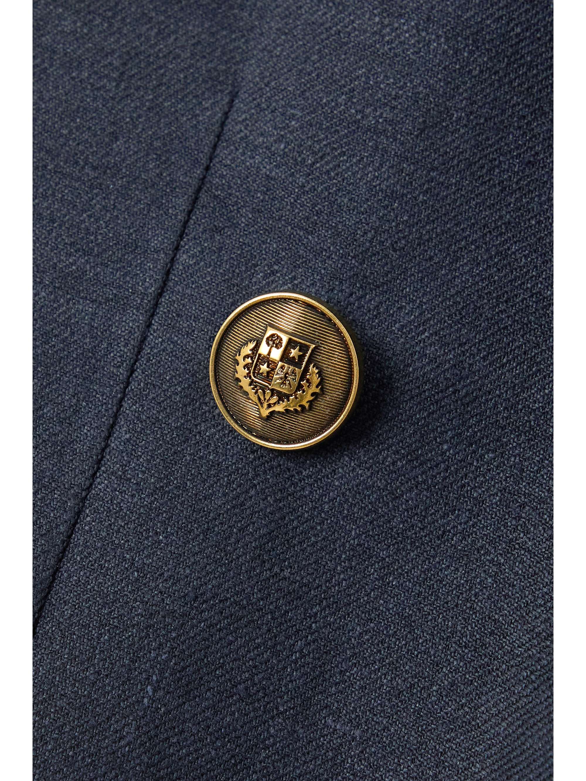 LORO PIANA Aurora linen and wool-blend twill blazer