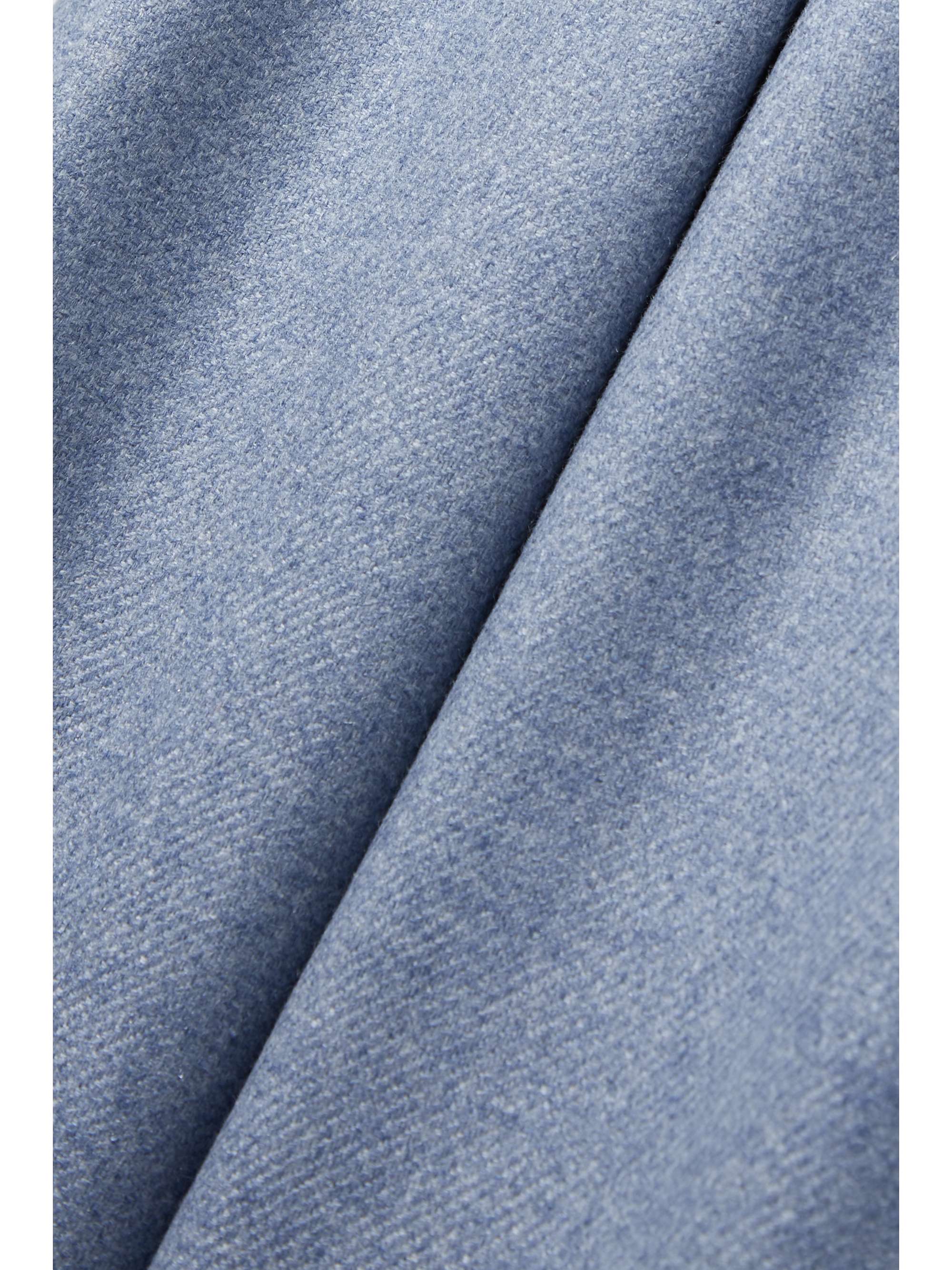 LORO PIANA Pleated cashmere wide-leg pants