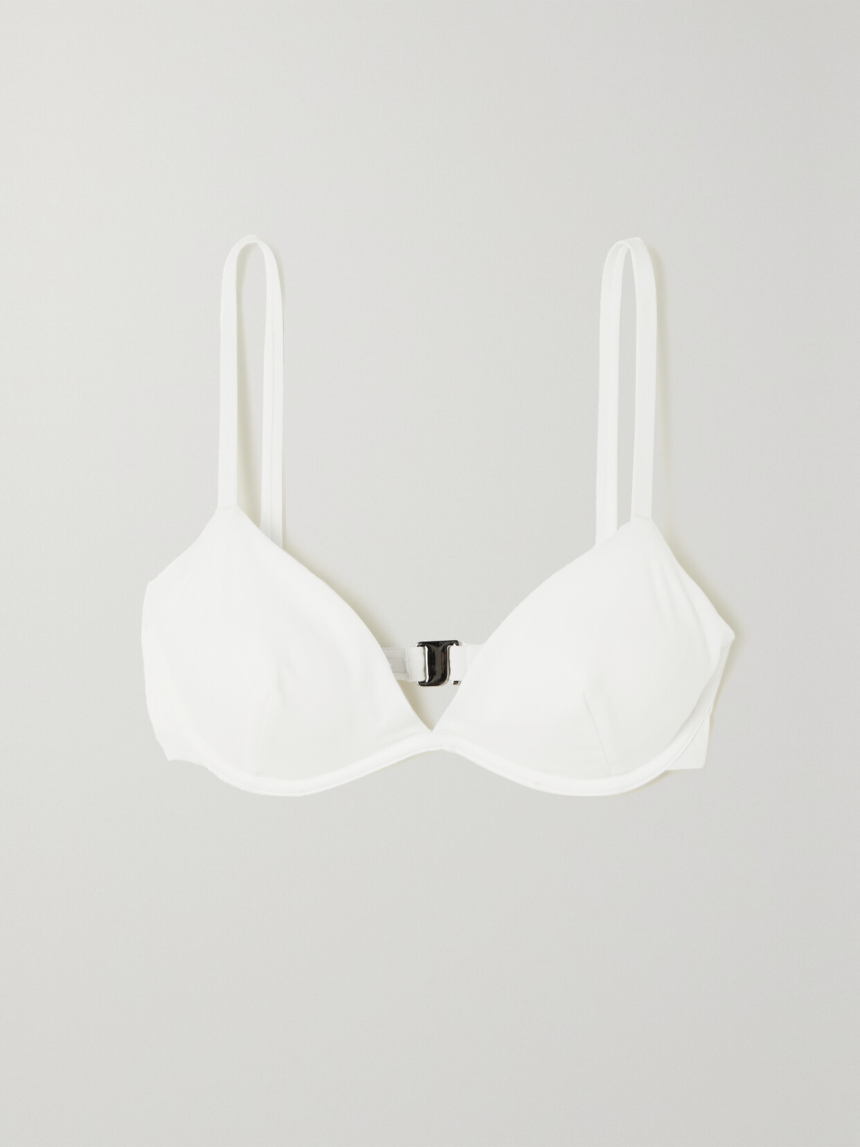 Form and Fold - + Net Sustain D-g The Triangle Recycled Underwired Bikini Top - Ivory