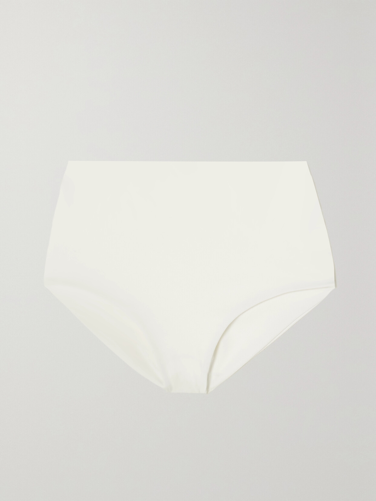 Form and Fold - + Net Sustain The 90's Rise Recycled Bikini Briefs - White