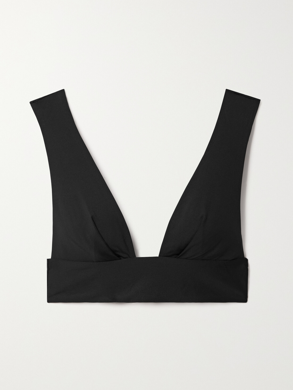 Max Mara Alya Bikini Top In Black