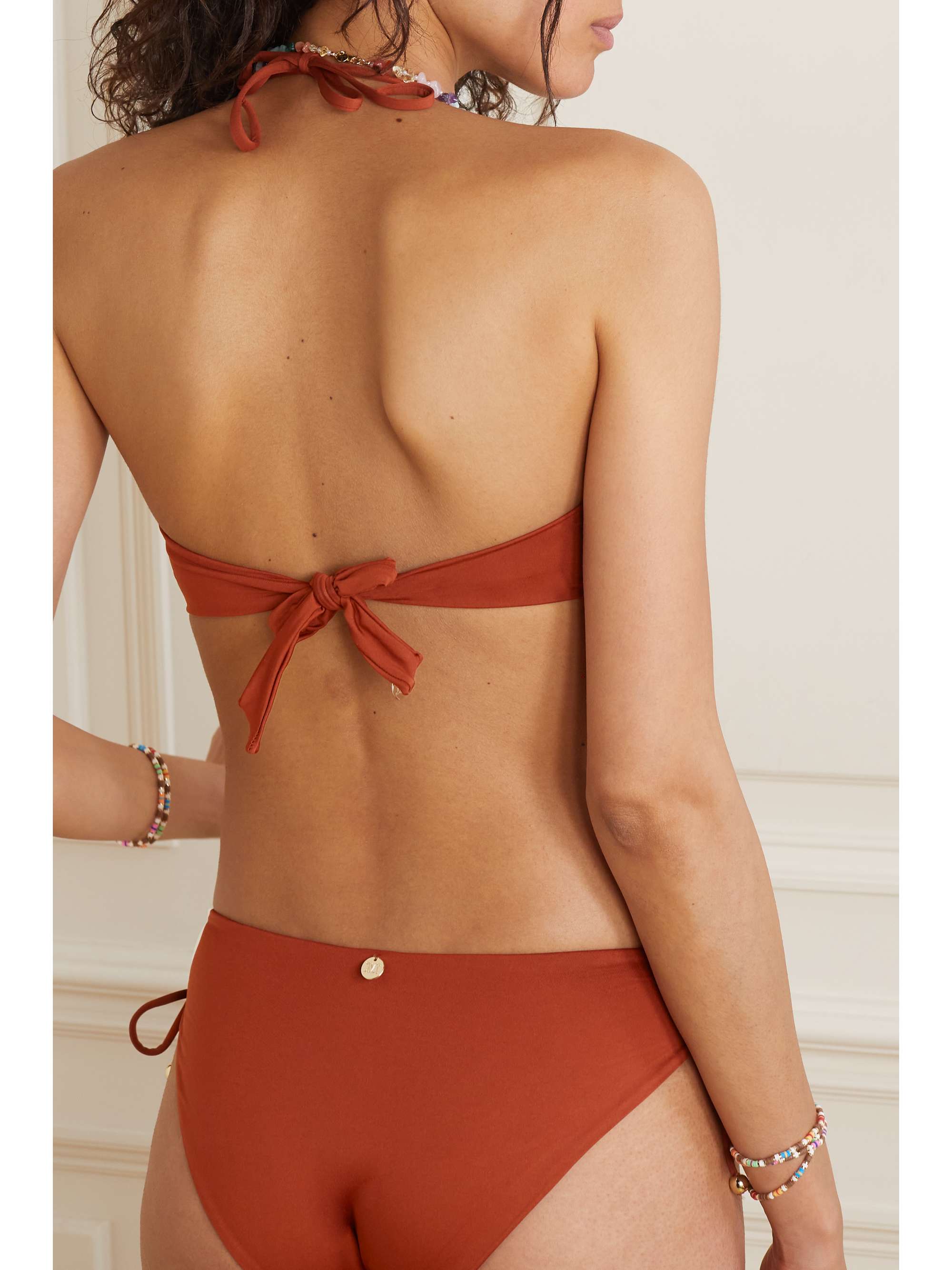 MAX MARA Asia halterneck bikini top