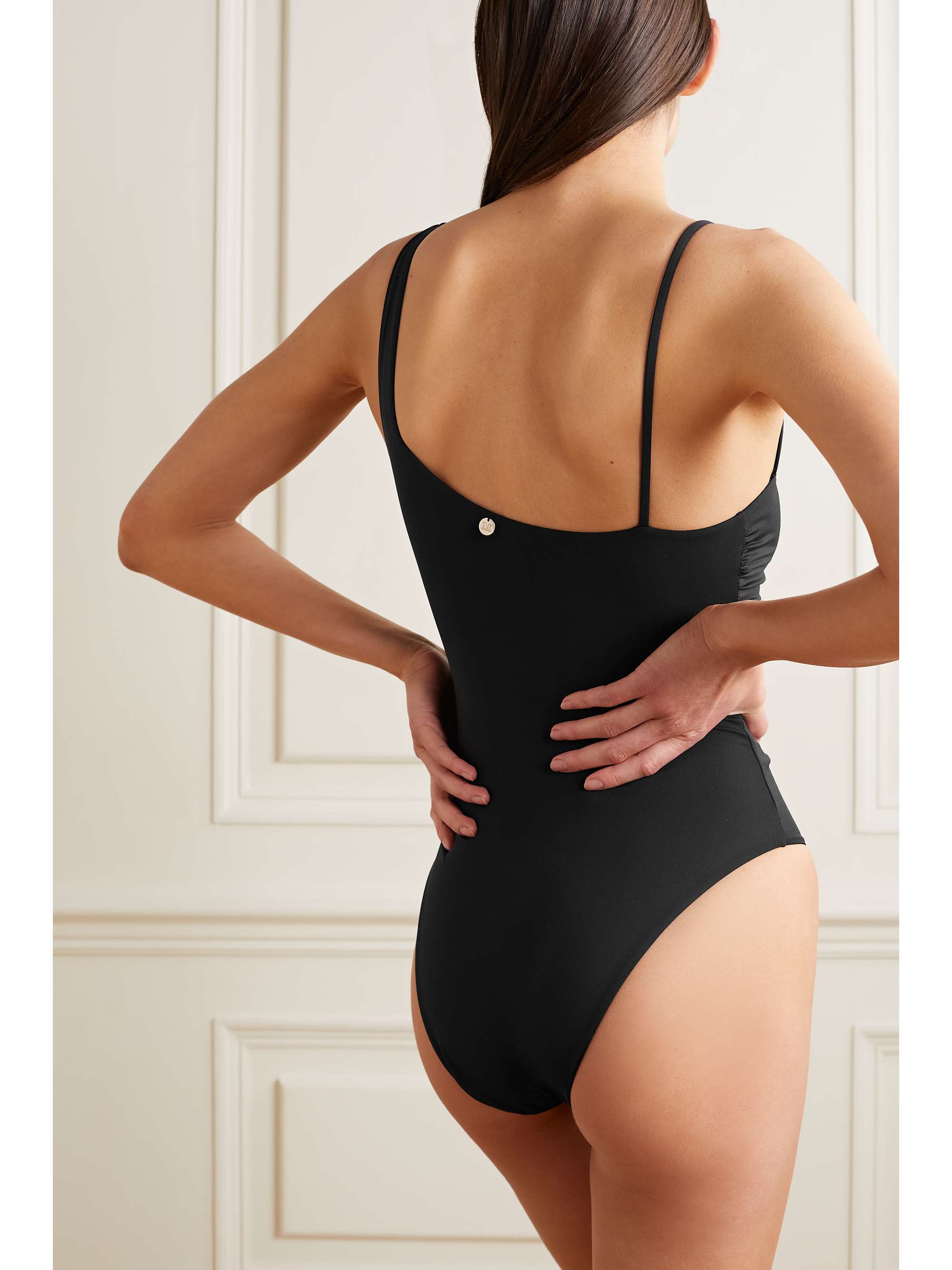 MAX MARA Maillot de bain asymétrique à fronces Clara
