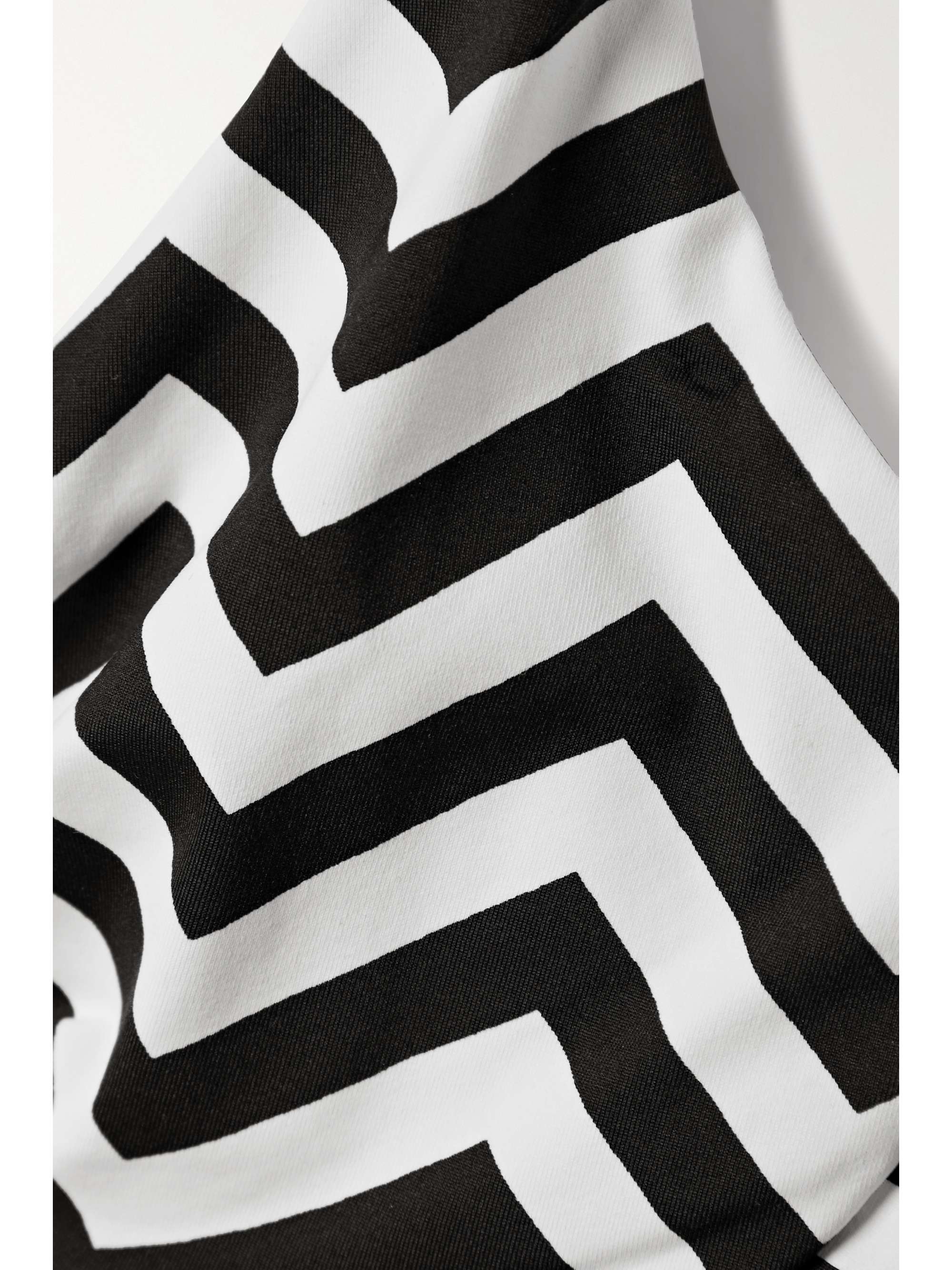 MAX MARA Allegra striped stretch bikini top