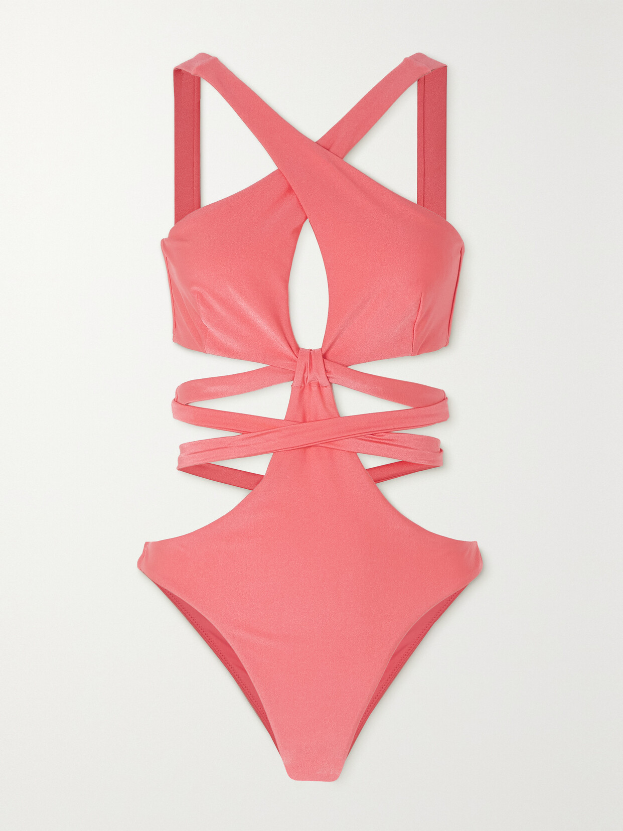 Cult Gaia Atiana Cutout Swimsuit - Pink