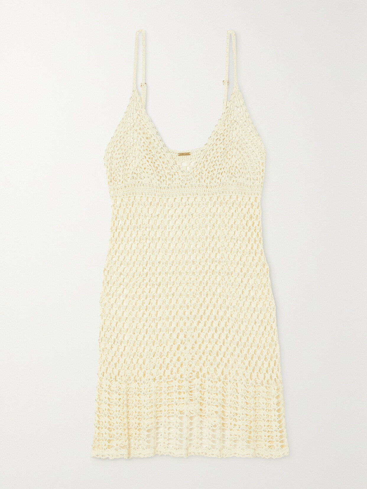 Cult Gaia - Salma Crochet-knit Mini Dress - White