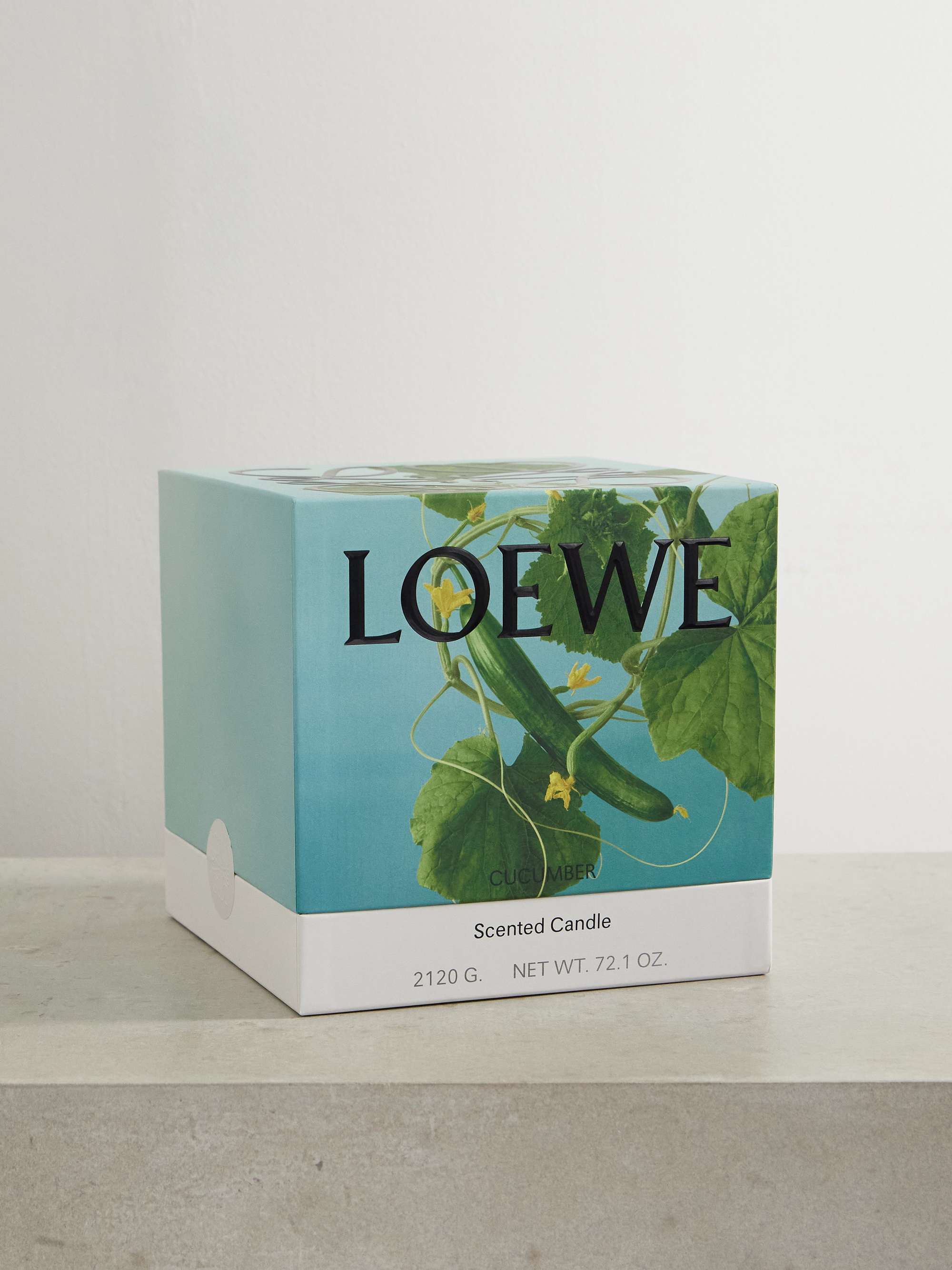 LOEWE HOME SCENTS Cucumber large scented candle, 2120g