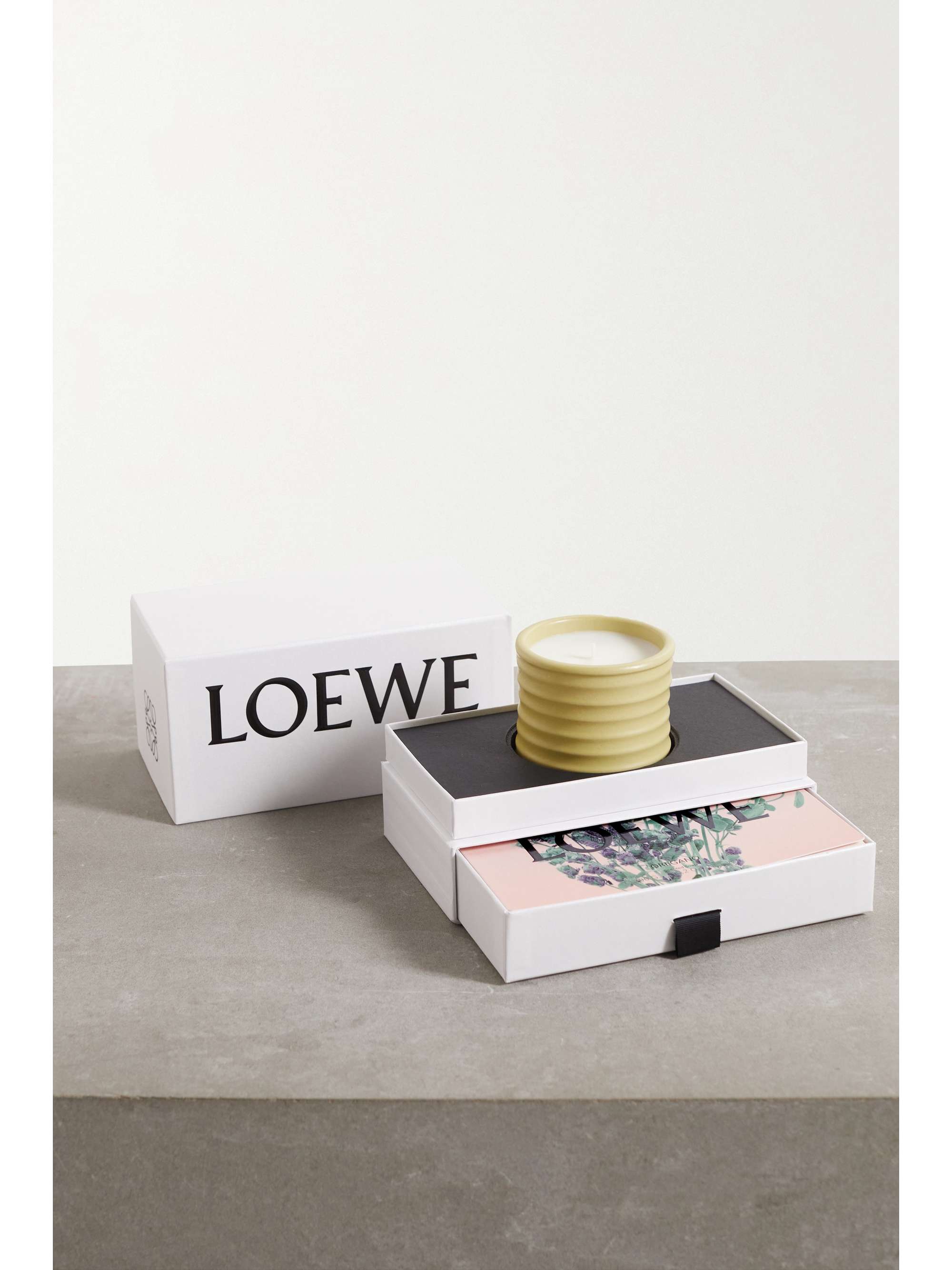 Honeysuckle scented candle and Oregano soap gift set