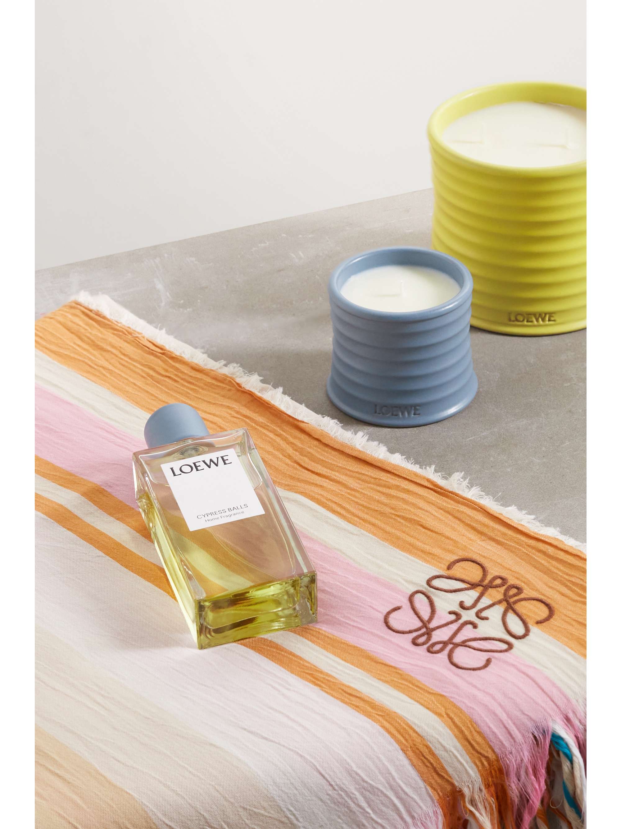 LOEWE HOME SCENTS Cypress Balls scented candle and home fragrance gift