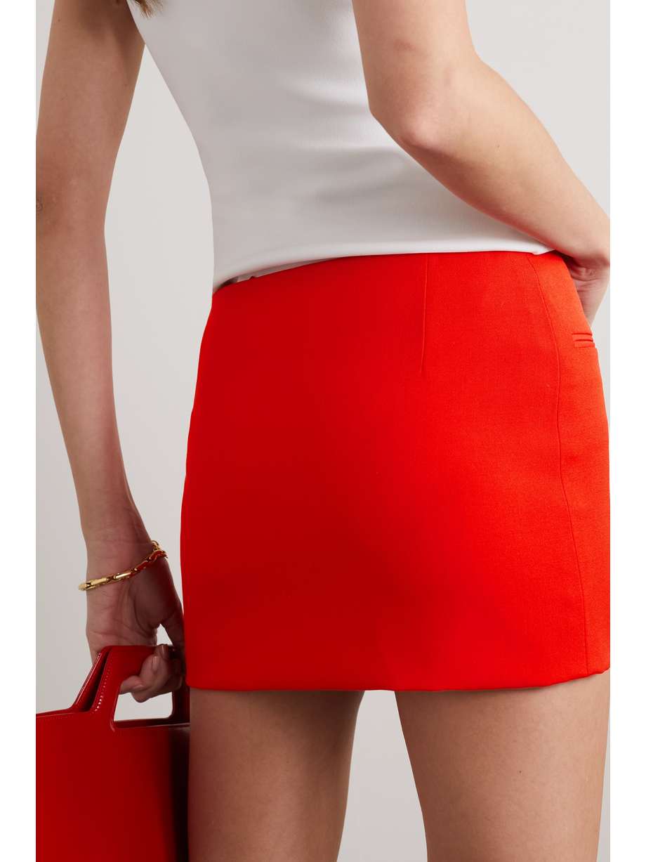 FERRAGAMO Wool mini skirt NETAPORTER