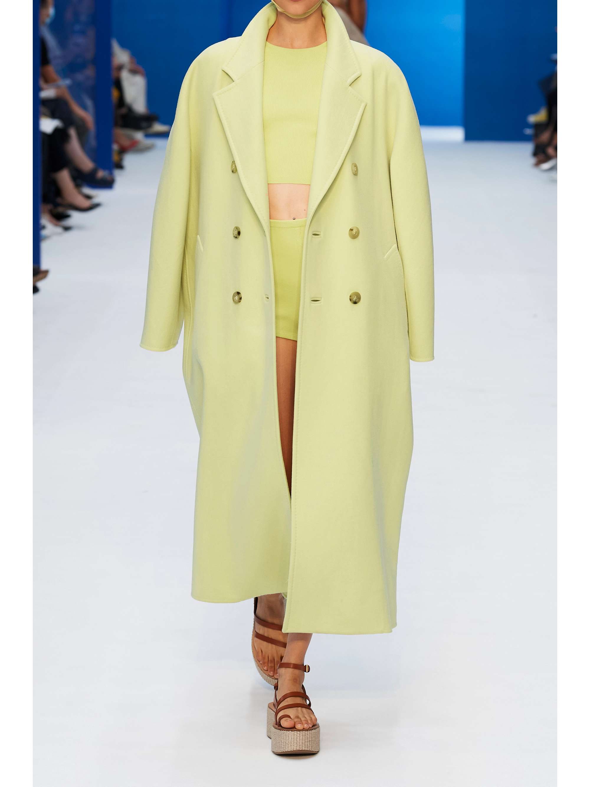 MAX MARA 101801 Icon double-breasted wool and cashmere-blend coat