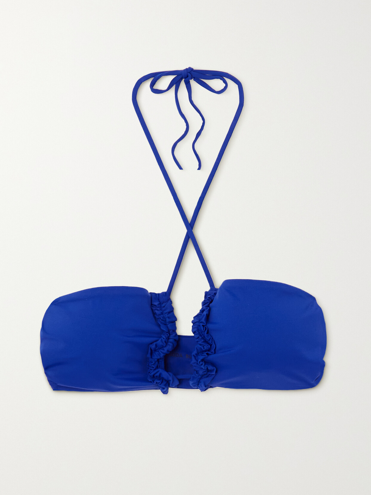 Magda Butrym Bikini Top In Blue