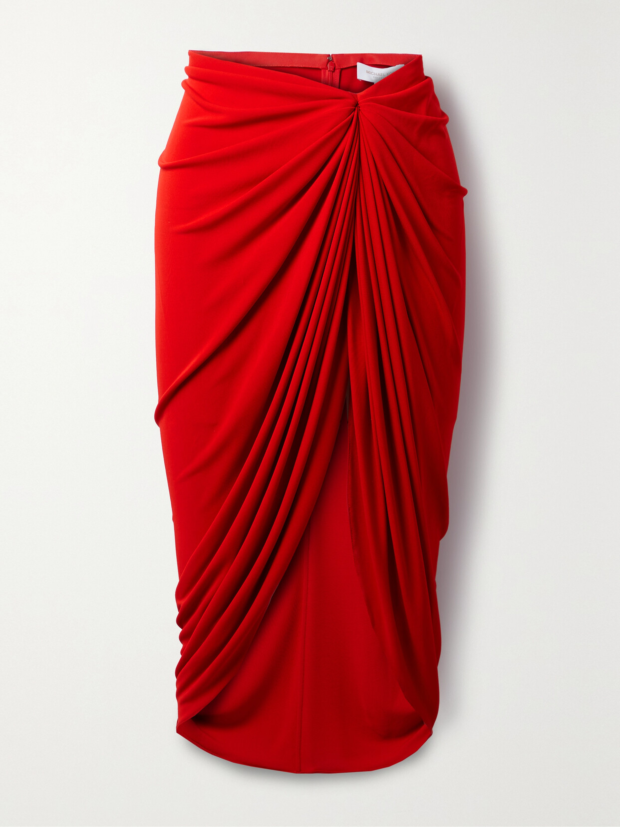 Michael Kors Collection - Gathered Draped Jersey Skirt - US4