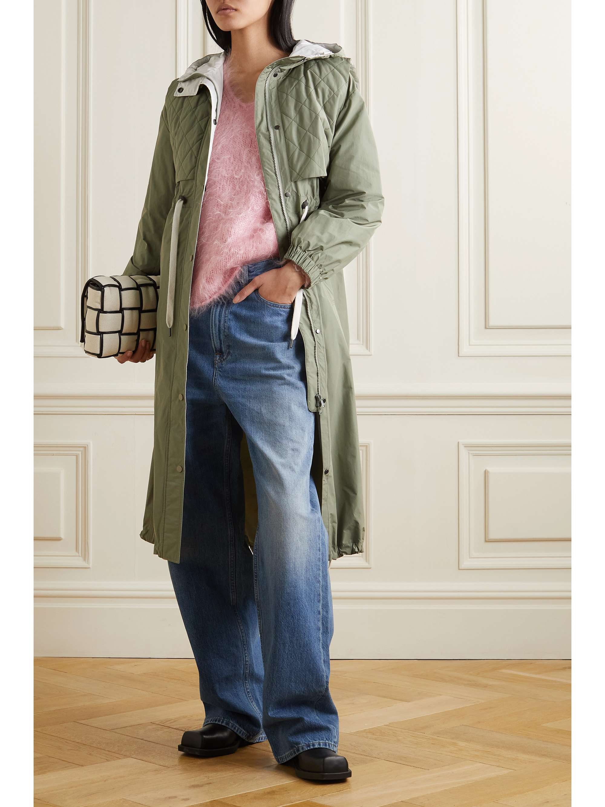 BRUNELLO CUCINELLI Hooded quilted shell parka