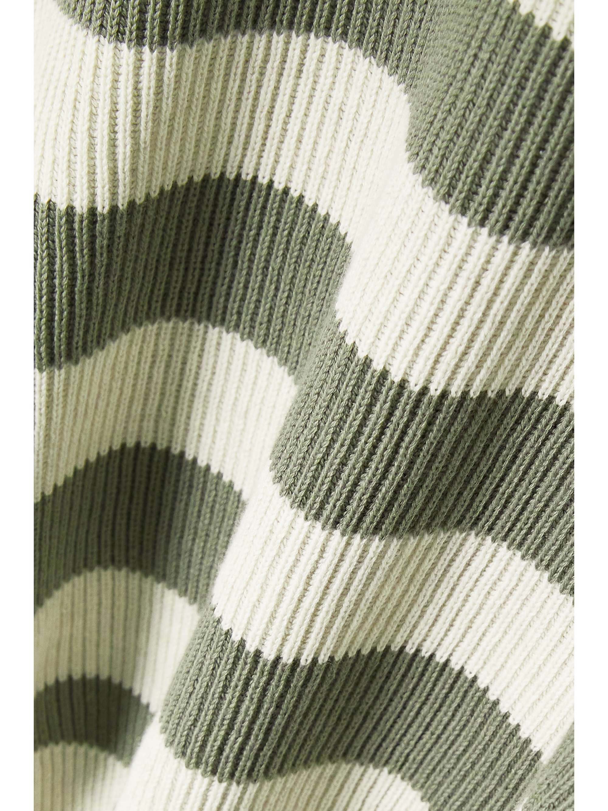 BRUNELLO CUCINELLI Striped ribbed cotton sweater